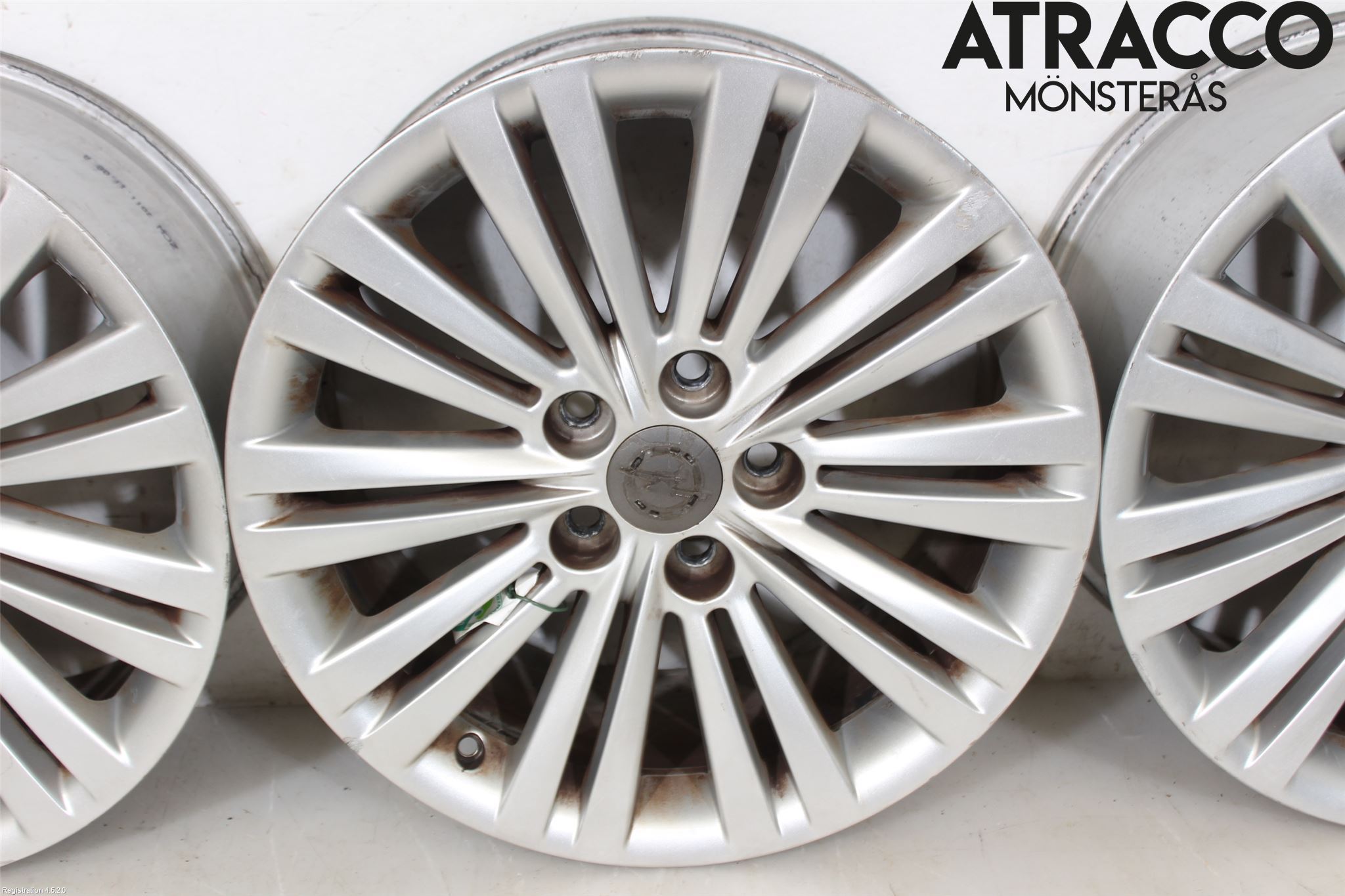 Opel INSIGNIA 09-16 Fälgsats Aluminium