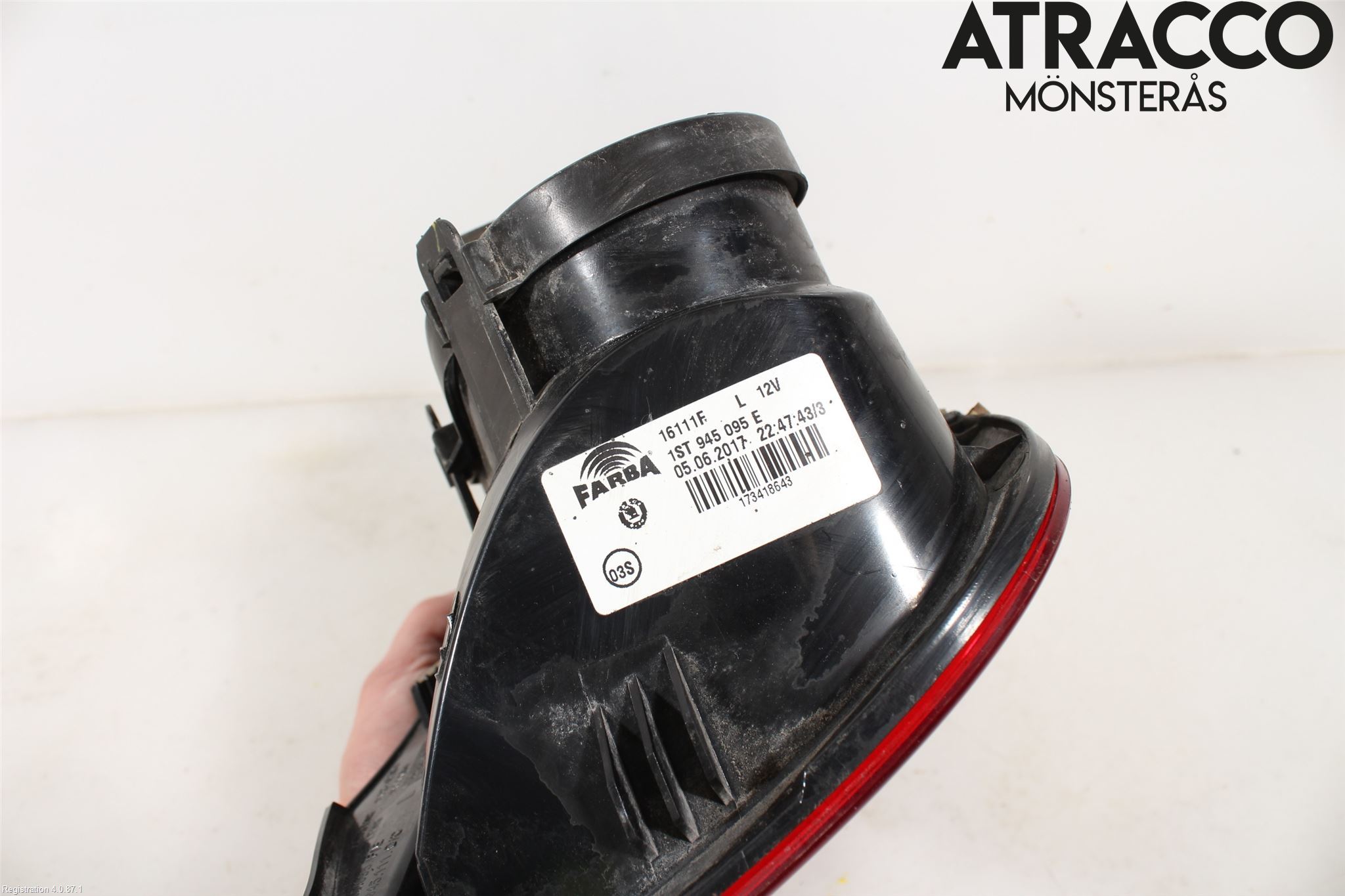 Skoda CITIGO / CITIGO E IV Bakljus Vänster