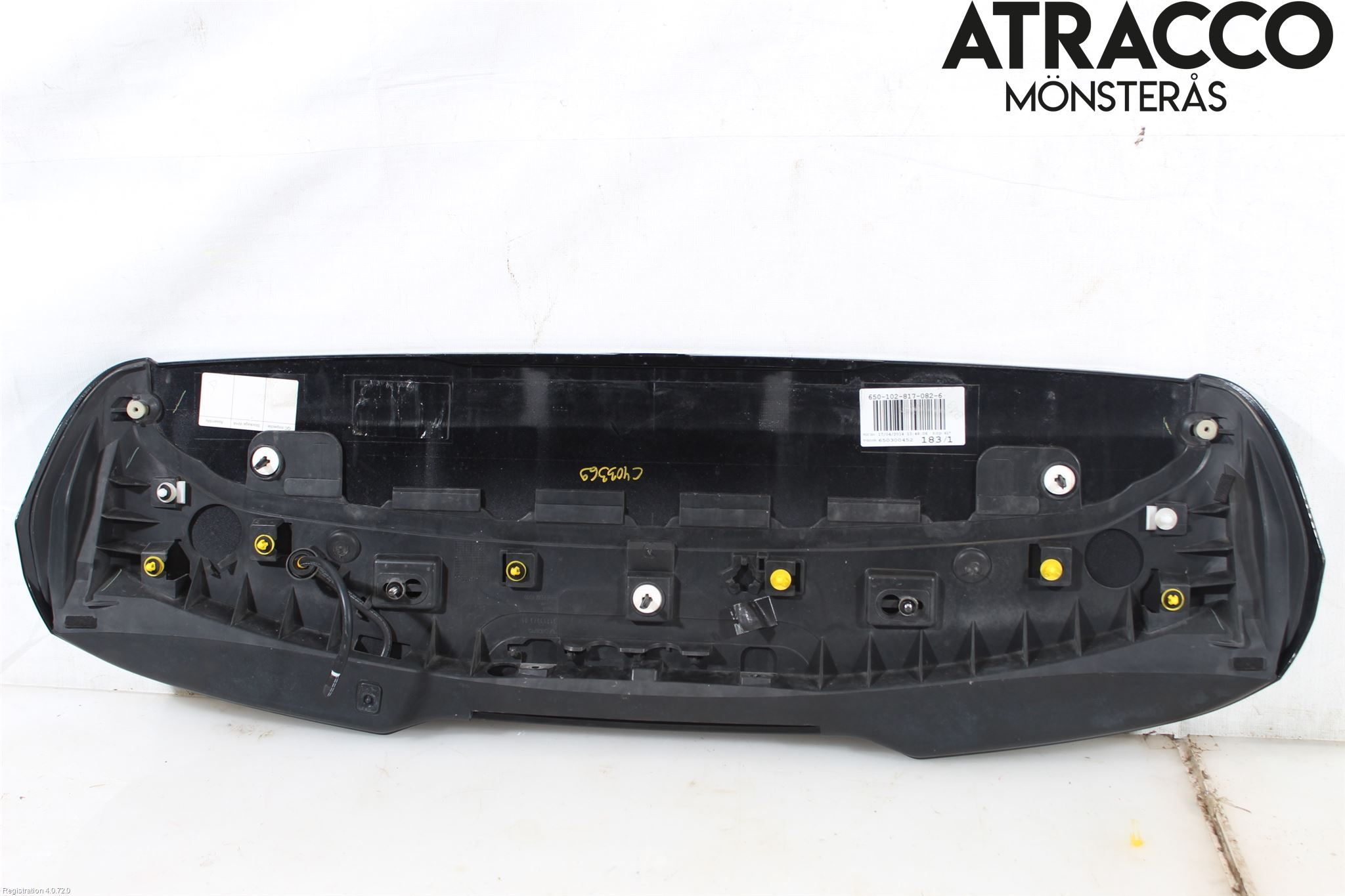 Volvo V40 12-19 Spoiler Baklucka