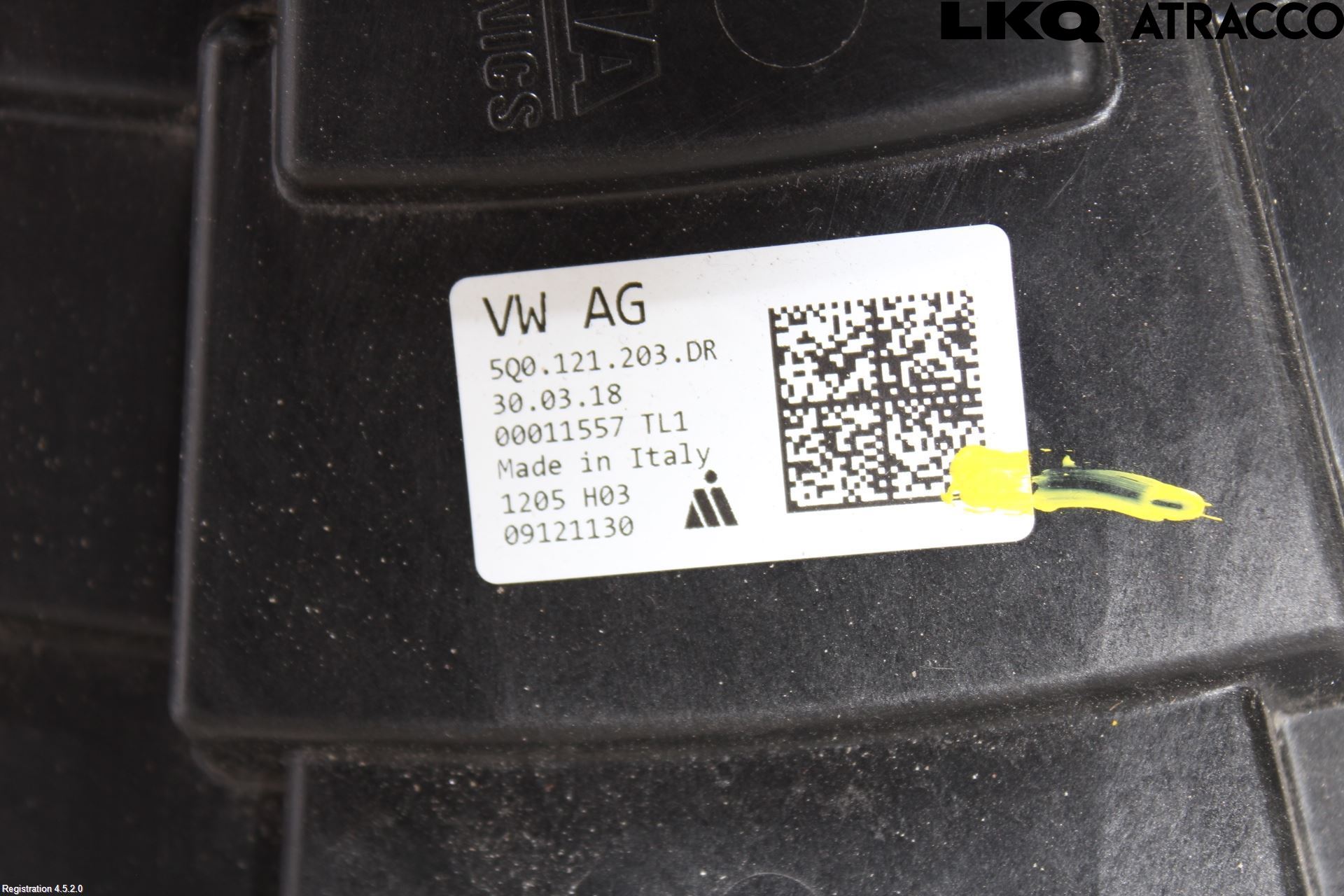 Volkswagen VW PASSAT 15-19 Kylfläkt El