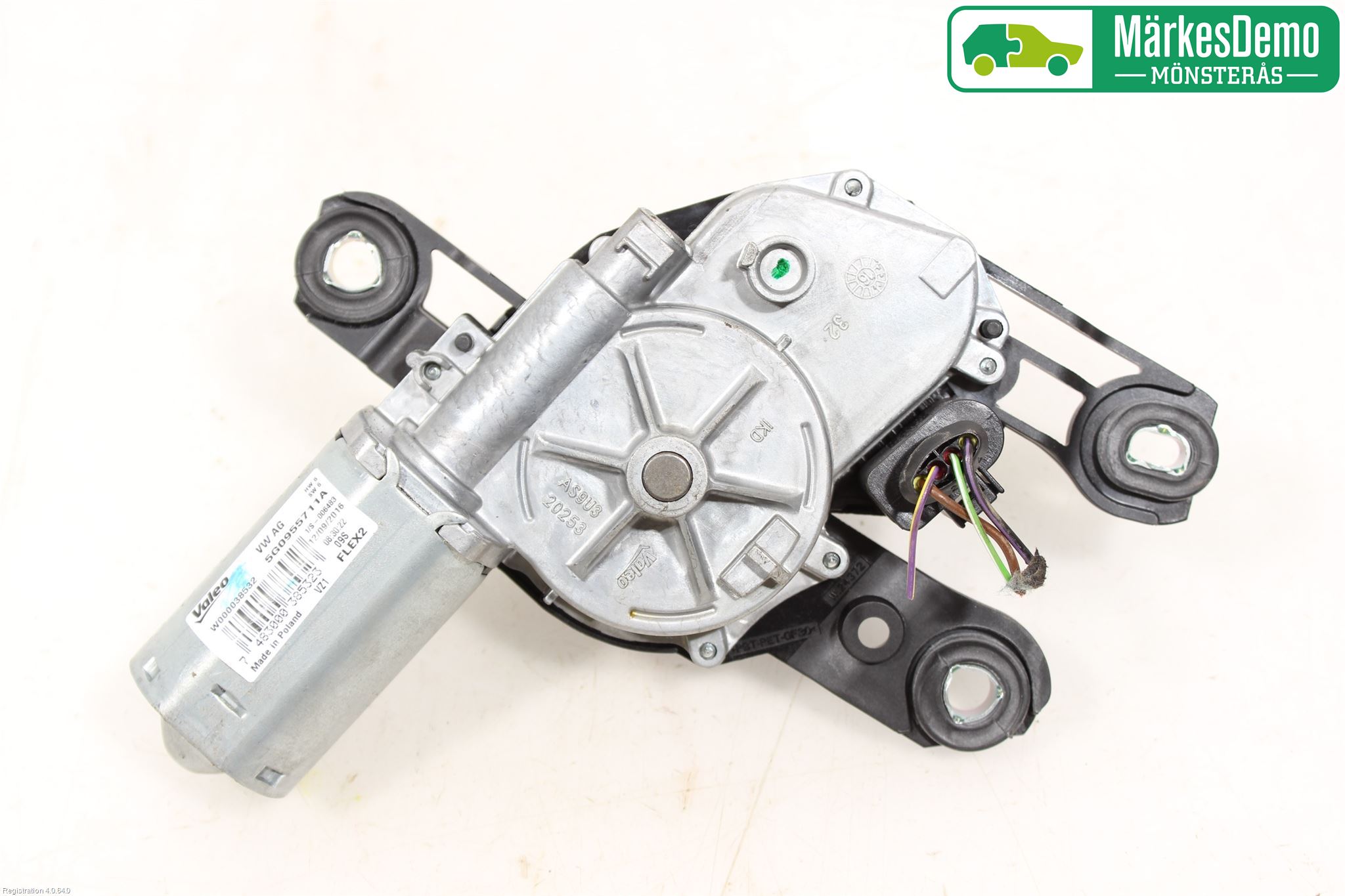 Volkswagen VW GOLF / E-GOLF VII 13-20 Torkarmotor Baklucka