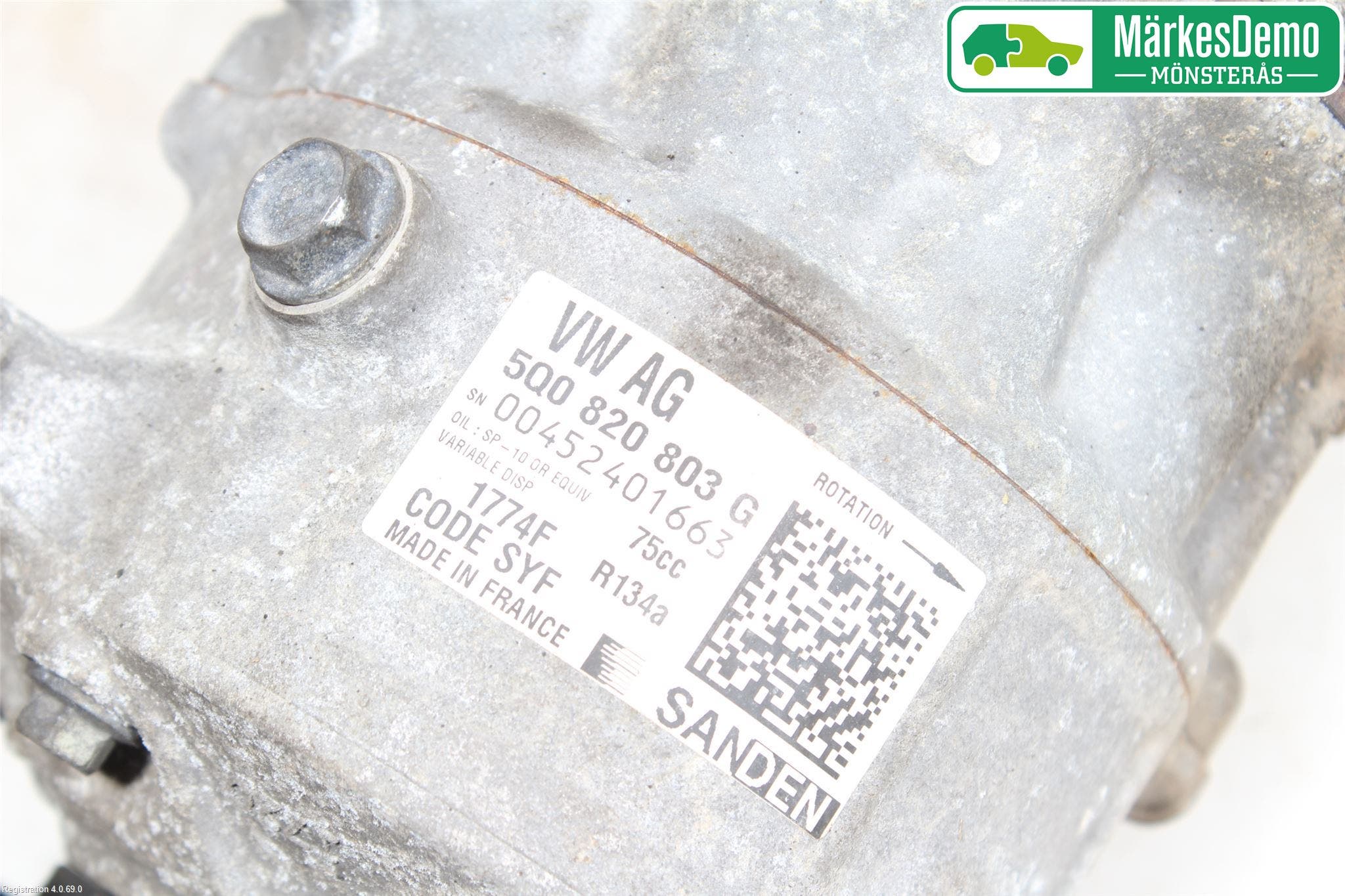 Volkswagen VW CADDY 16-20 Ac Kompressor