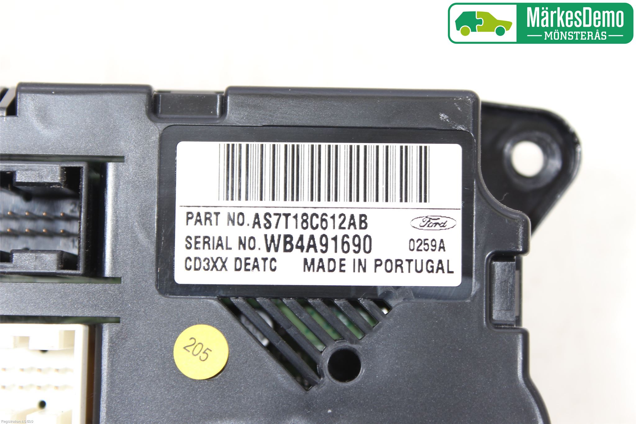 Ford MONDEO 07-15 Ac Styrenhet Ac Manöveren