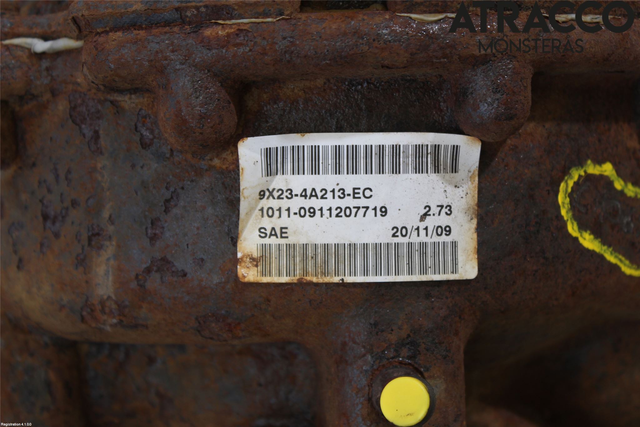 Jaguar XF 08-15 Bakväxel-Diff