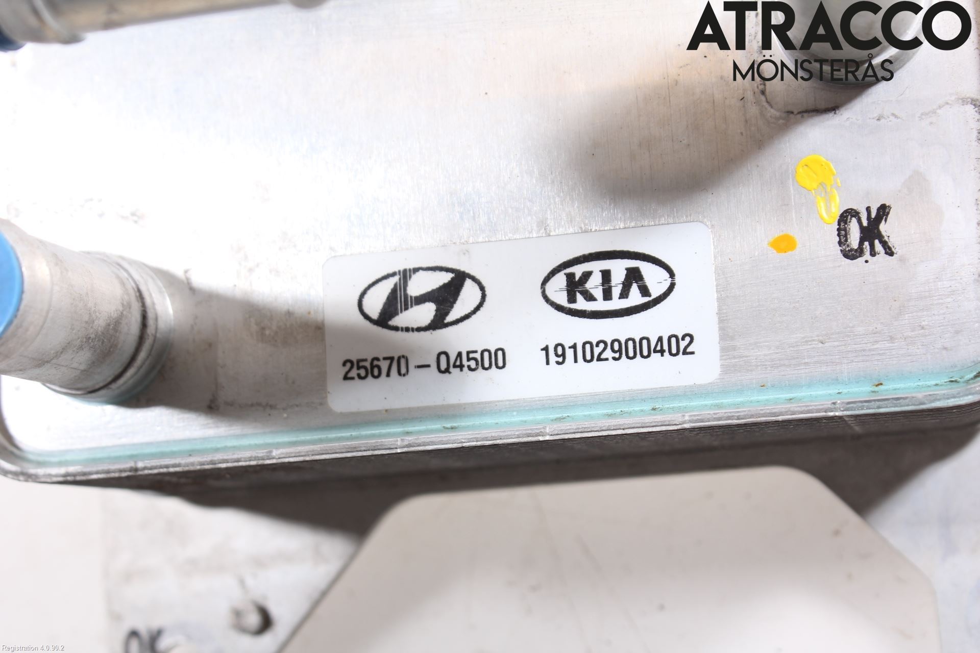Kia NIRO (DE) 17-22 Oljekylare Automat