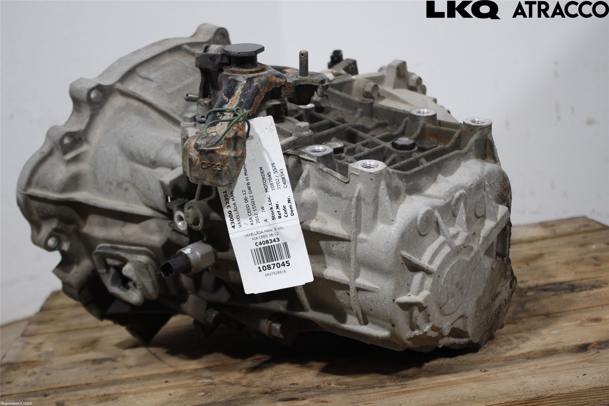 Kia CEED 06-12 Växellåda Man 5 Vxl