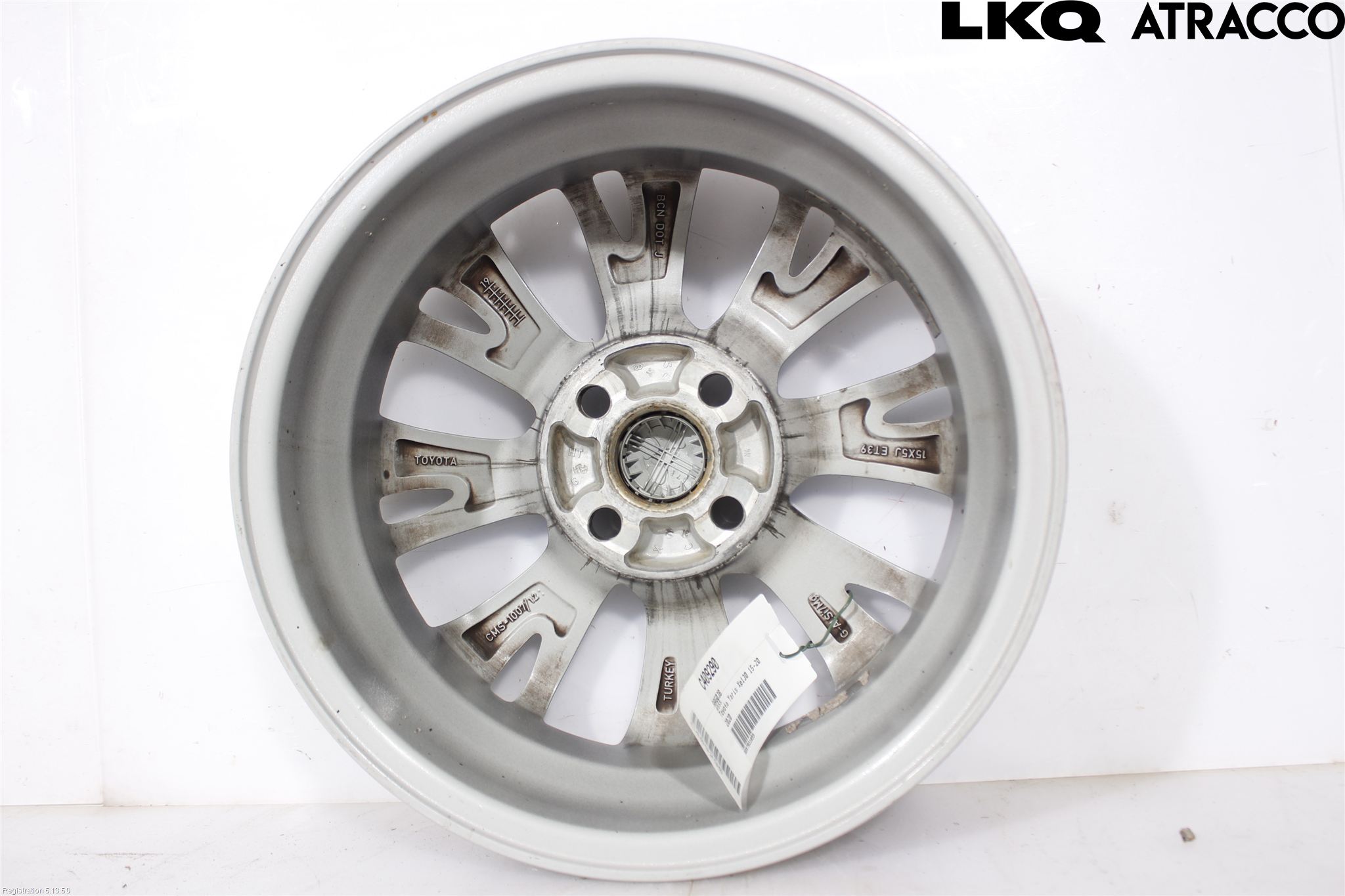 Toyota YARIS XP130 15-20 Fälg Aluminium
