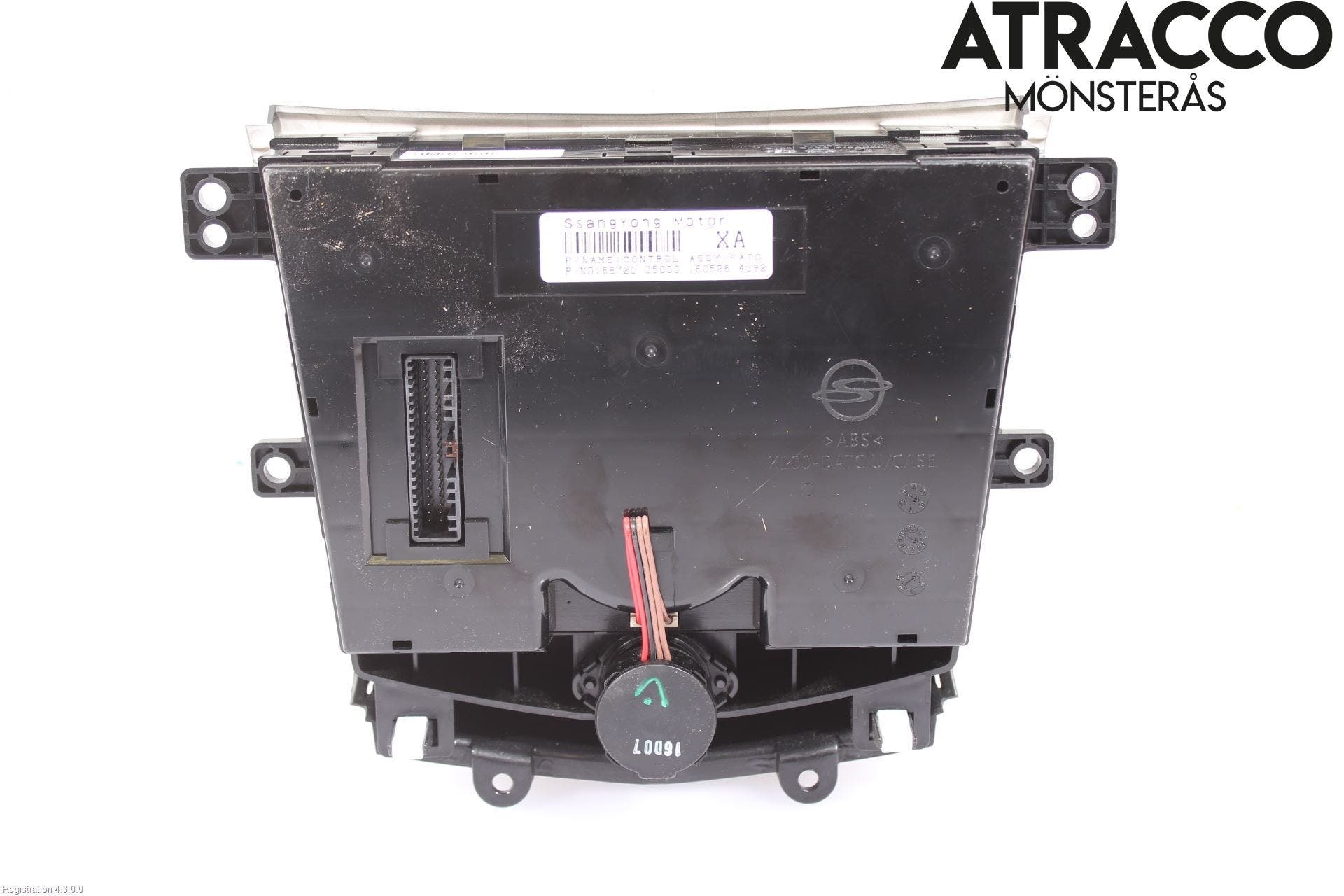 SsangYong SSANG YONG XLV 16- Ac Styrenhet Ac Manöveren