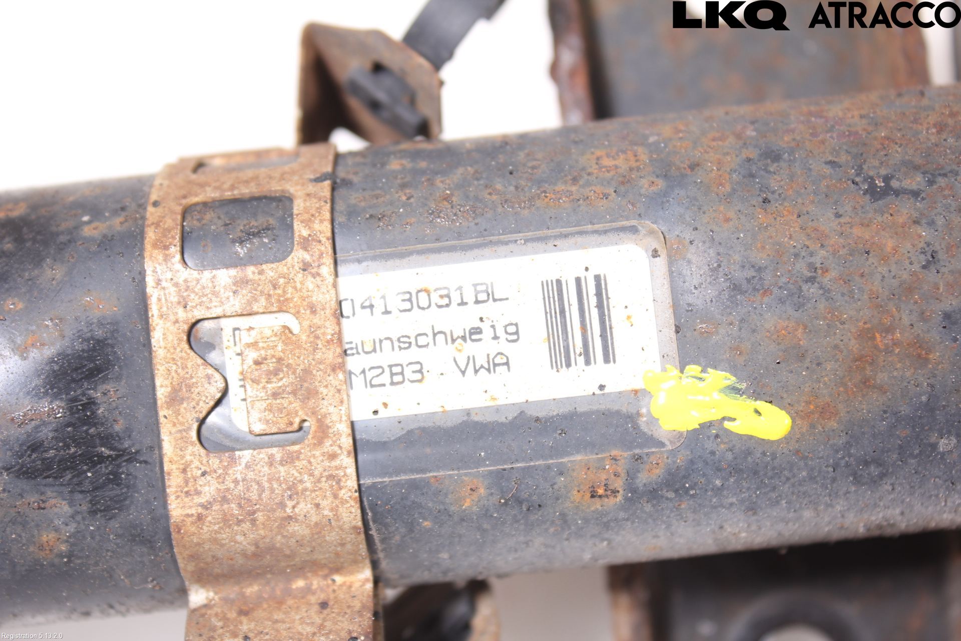 Skoda PRAKTIK Fjäderben Fram Höger