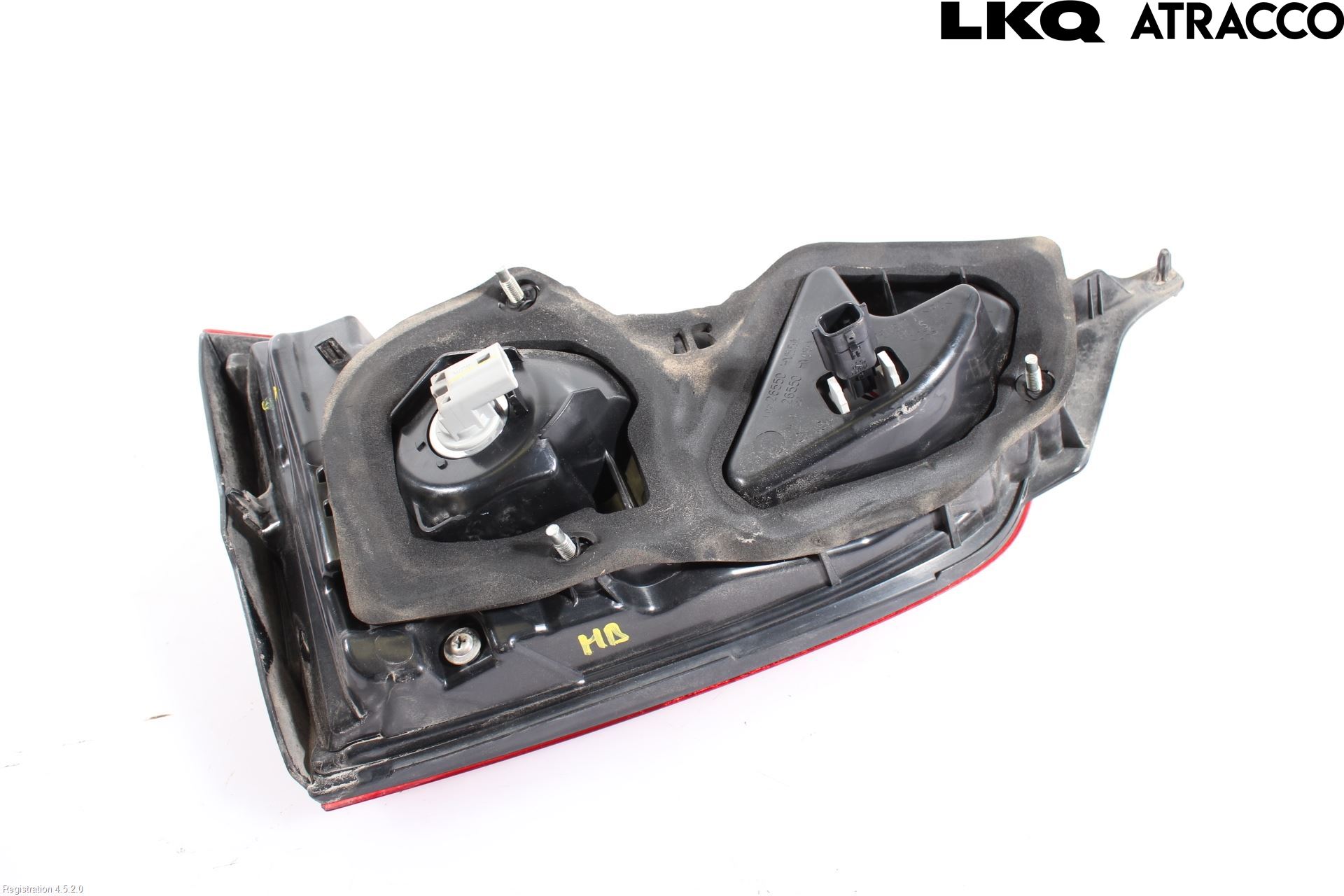 Nissan QASHQAI 14-17 Bakljus Lucka Hö