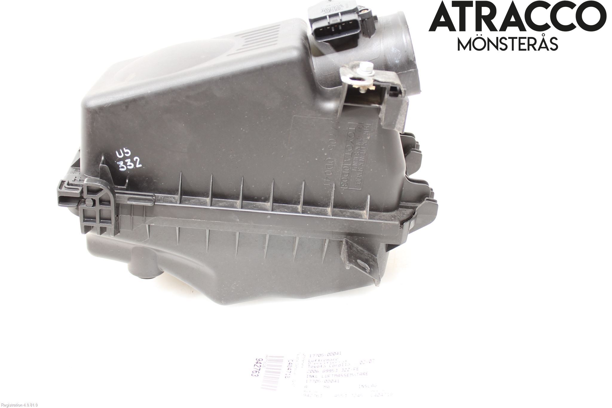 Toyota COROLLA 02-07 Luftrenare