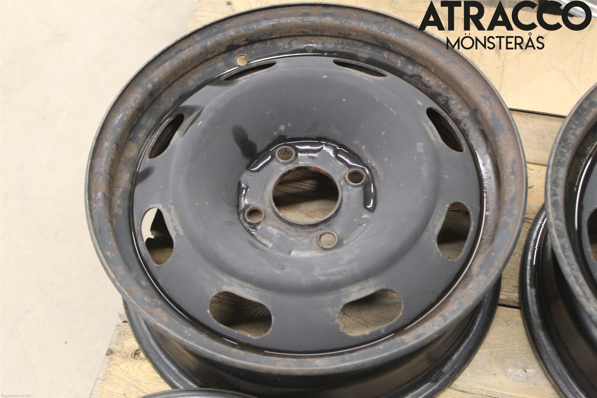 Peugeot 307     01-05 Fälgsats Plåt