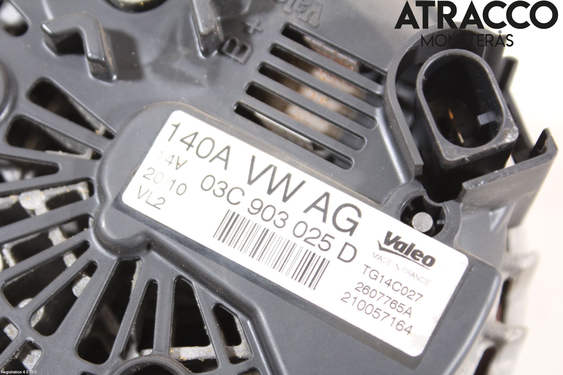 Volkswagen VW GOLF VI 09-13 Generator