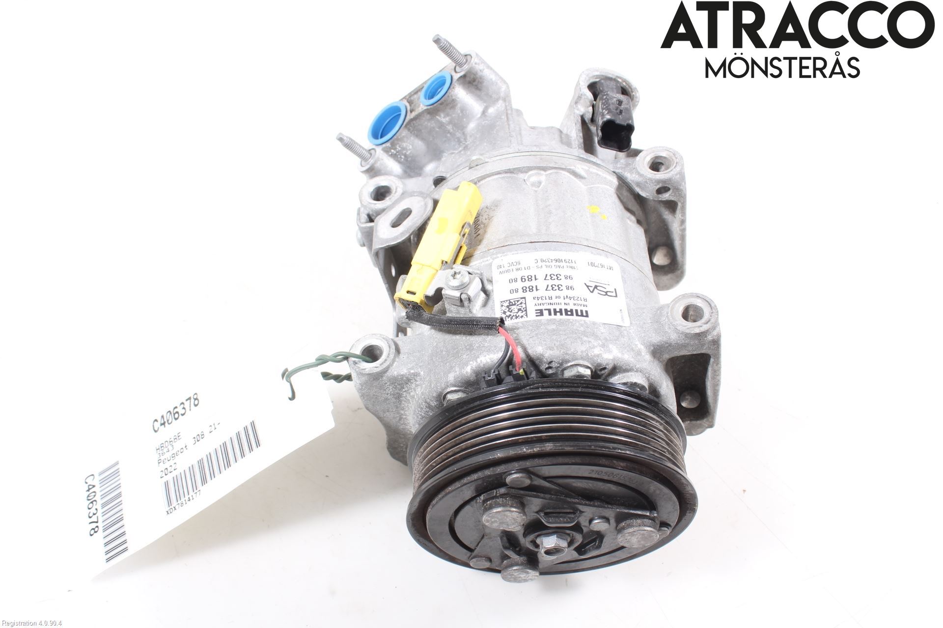 Peugeot 308/E-308 21- Ac Kompressor