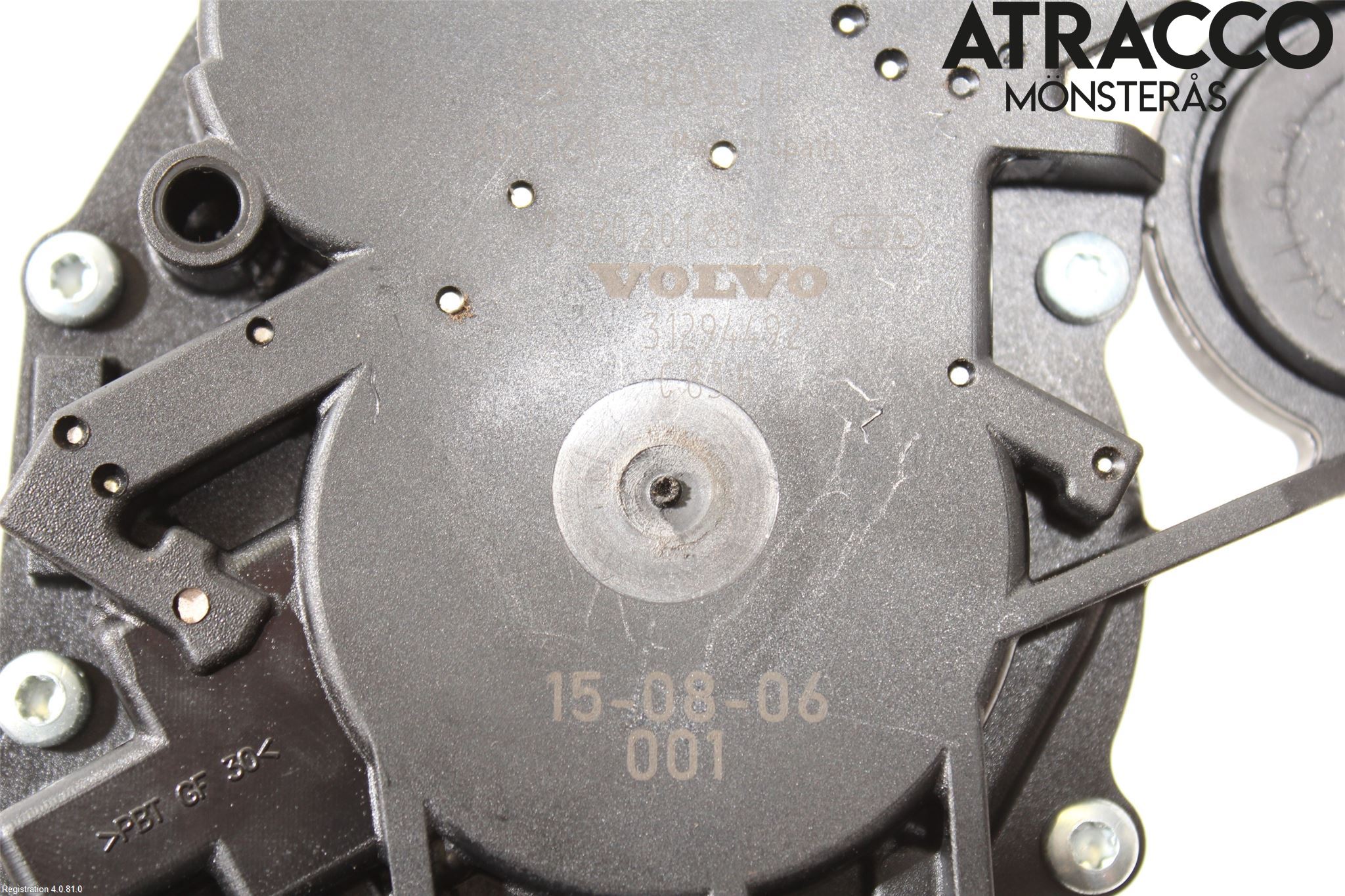 Volvo V60 CROSS COUNTRY 16-18 Torkarmotor Baklucka