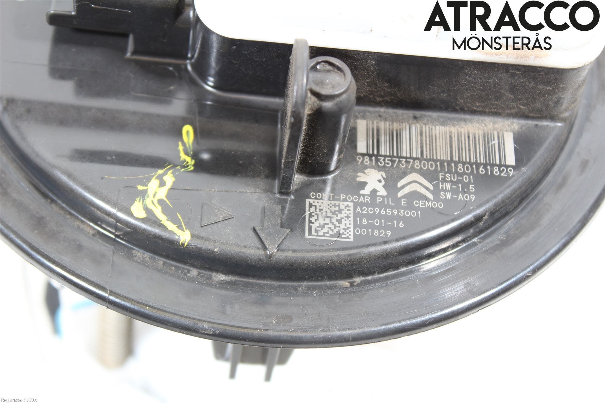 Peugeot 2008 13-20 Bränslepump El