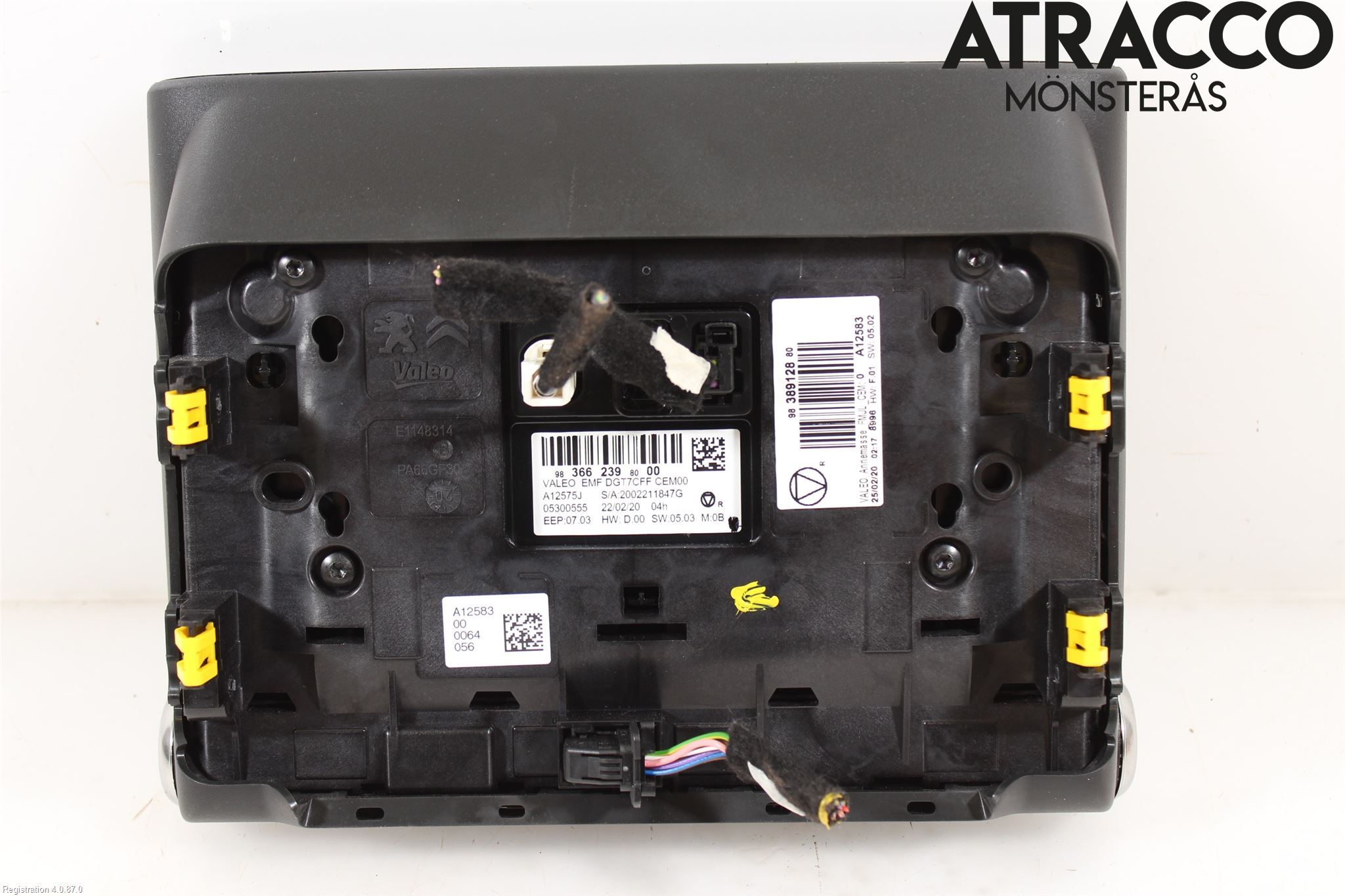 Citroen COTROEN C3 17-24 Multifunktionsdisplay