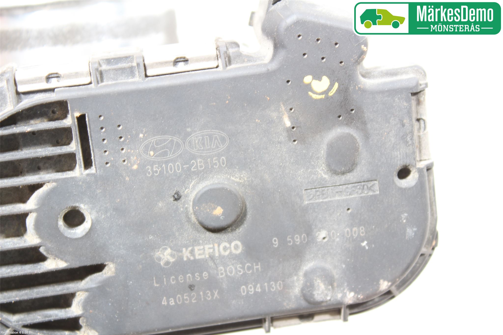 Kia VENGA 10-19 Injspjällhus