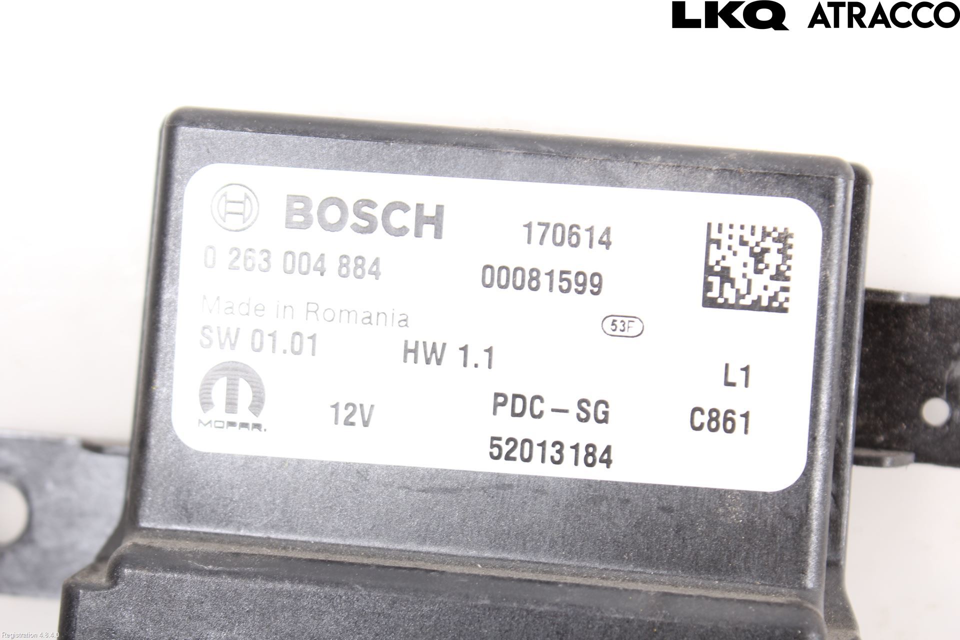 Opel COMBO D 12-18 Styrenhet Parkeringshjälp