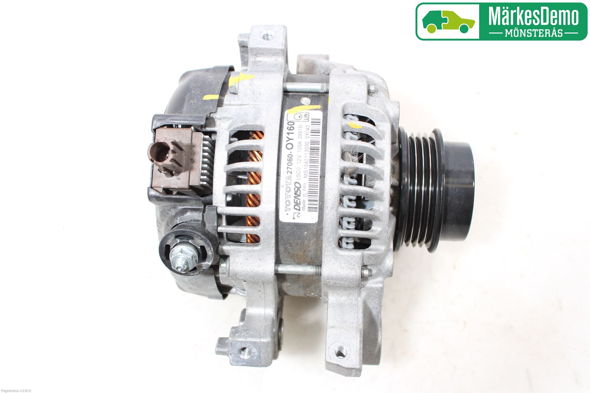 Toyota YARIS XP130 15-20 Generator
