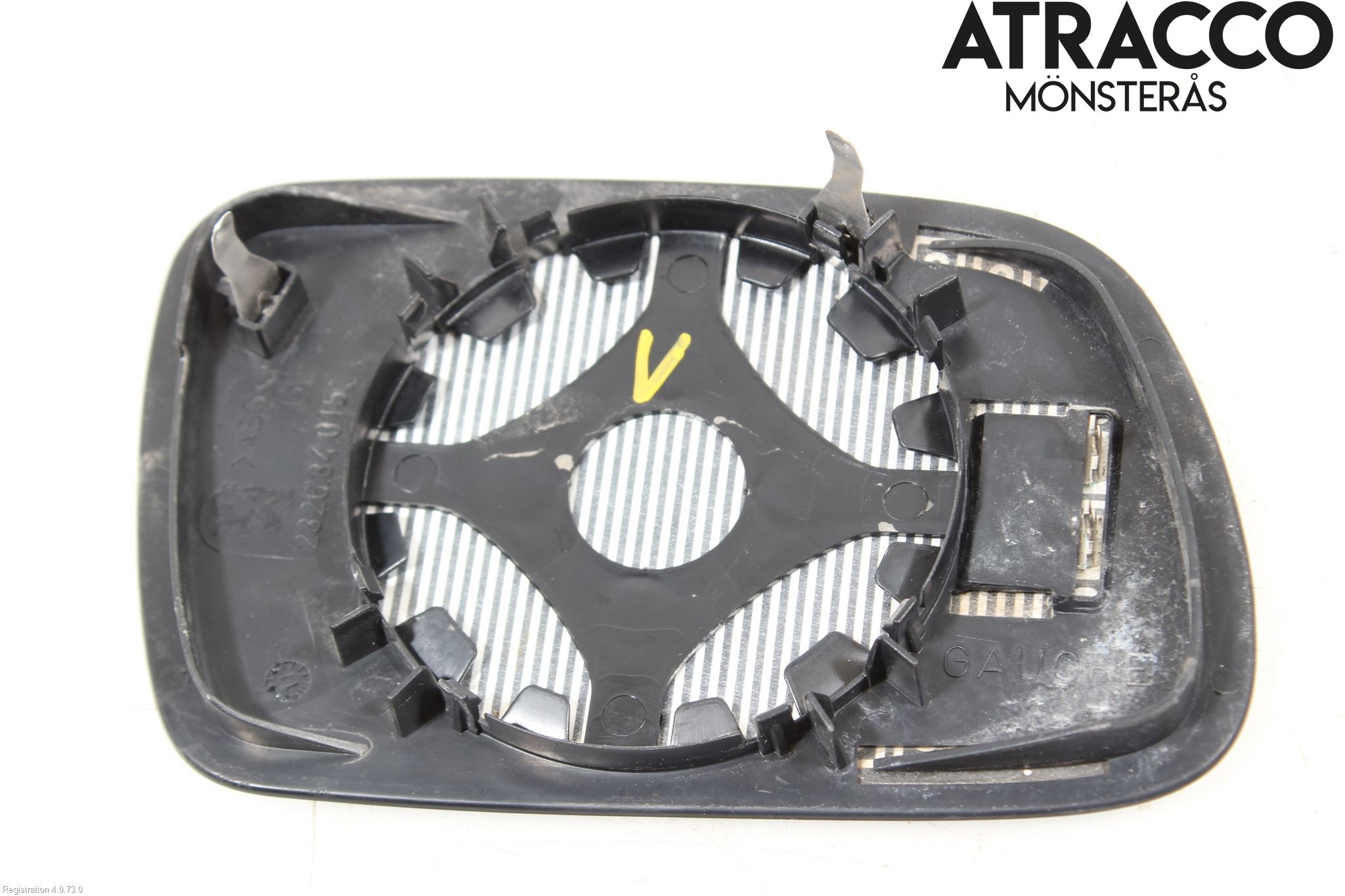 Peugeot 407 Spegelglas Vä