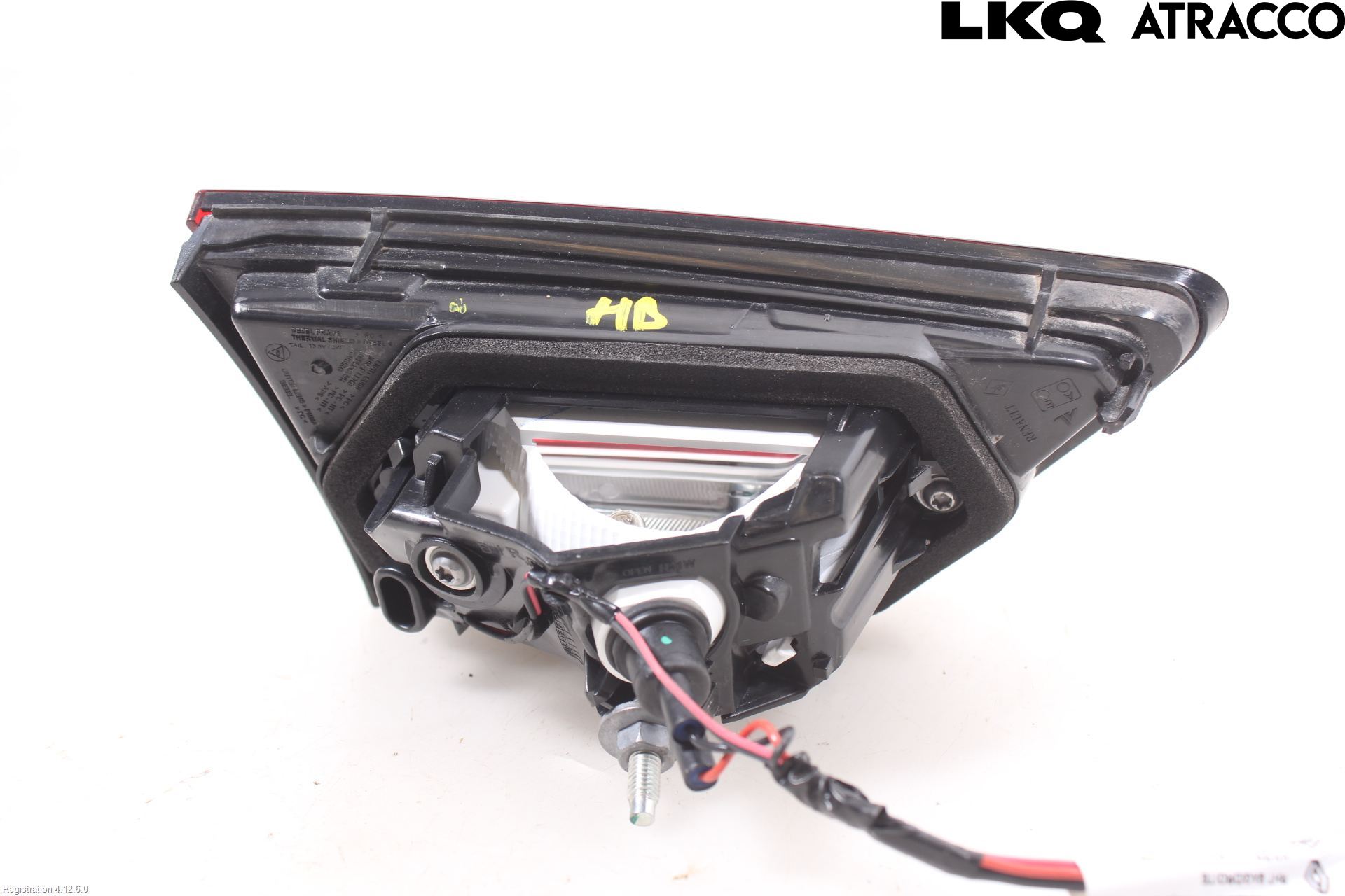 Renault CLIO IV 16-19 Bakljus Lucka Hö