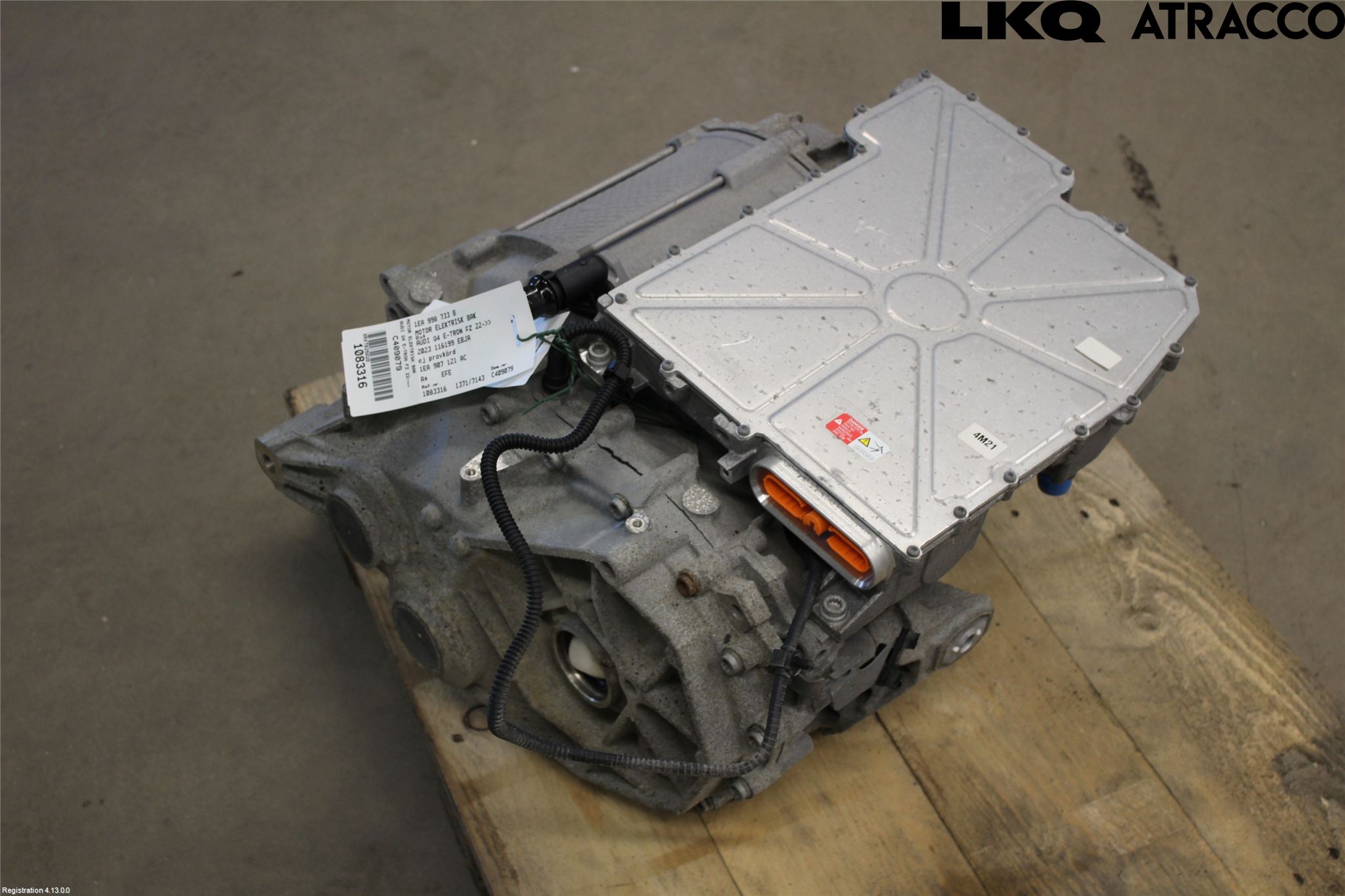 Audi Q4 E-TRON FZ 22- Motor Elektrisk Bak