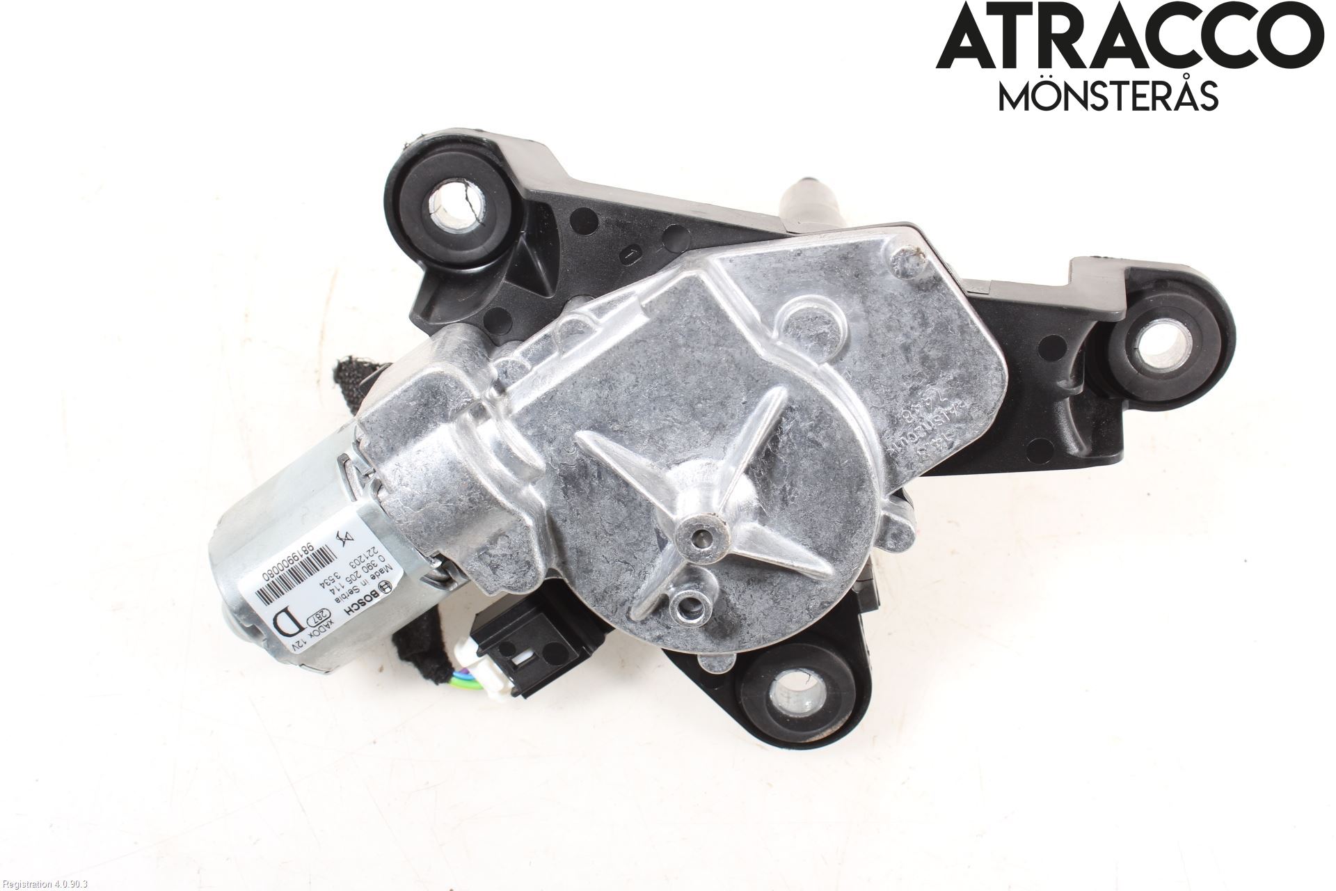 Peugeot 2008/E-2008 20- Torkarmotor Baklucka