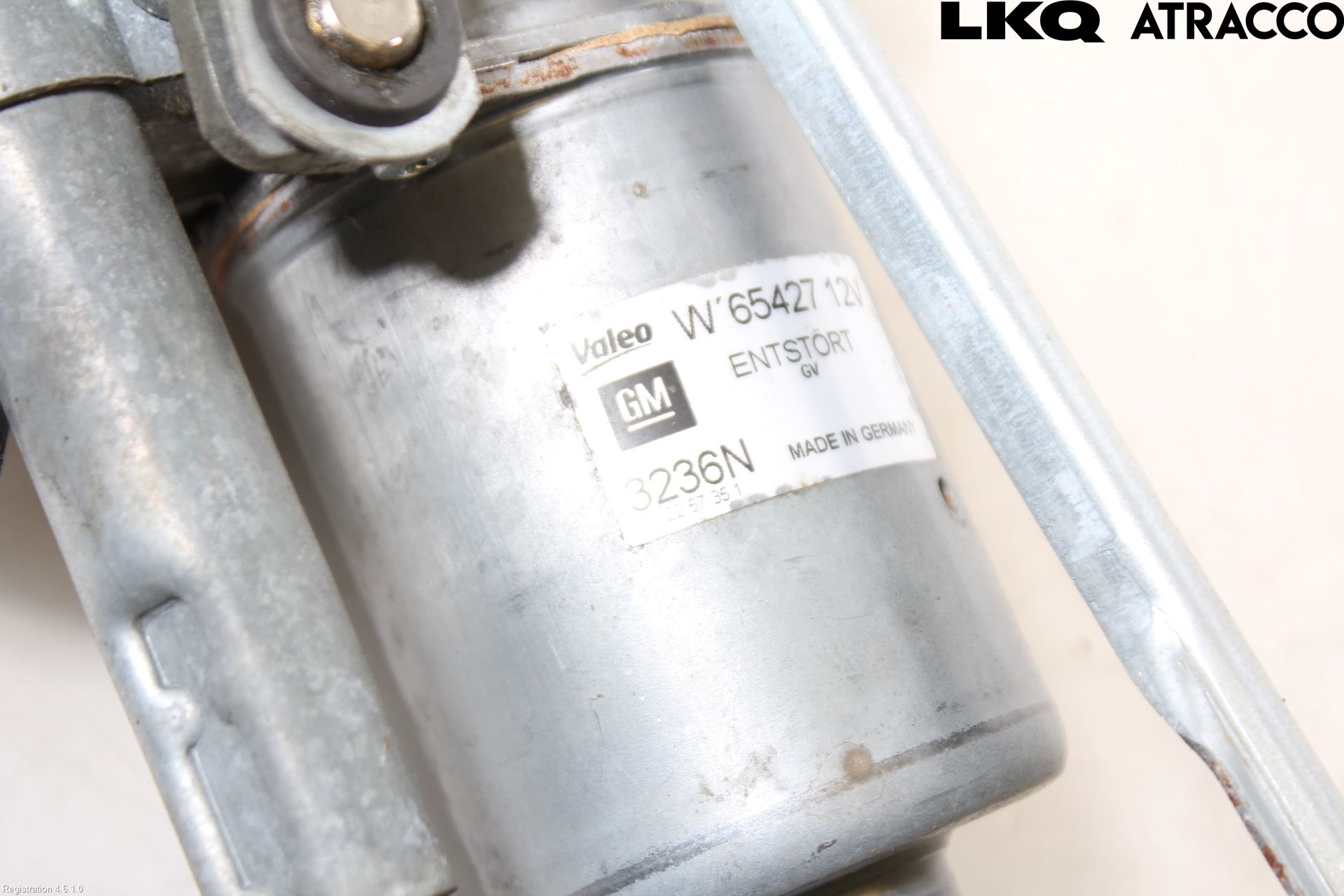 Opel CORSA E 15-19 Torkarmotor Vindruta