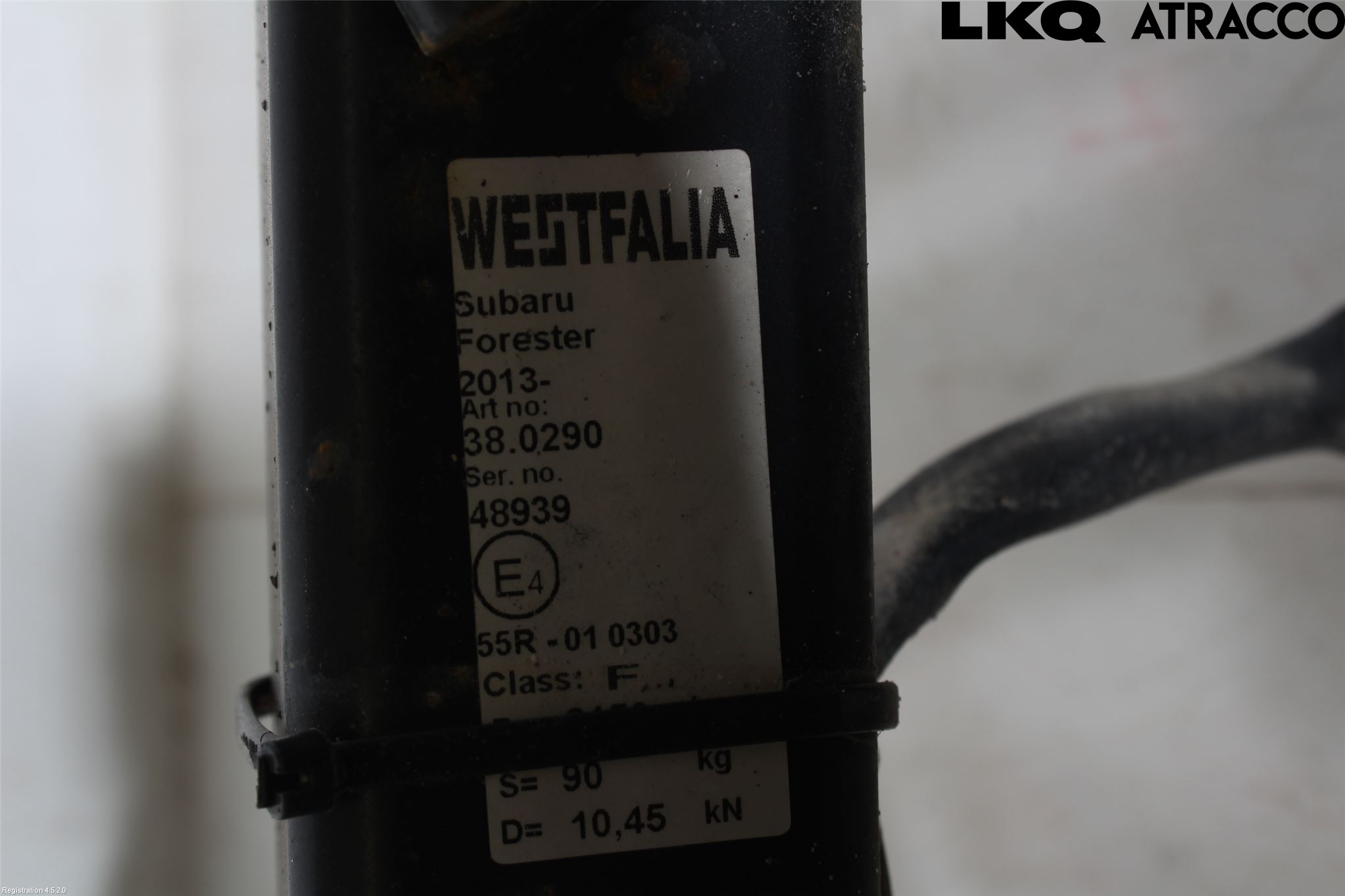 Subaru FORESTER SJ 13-18 Dragkrok