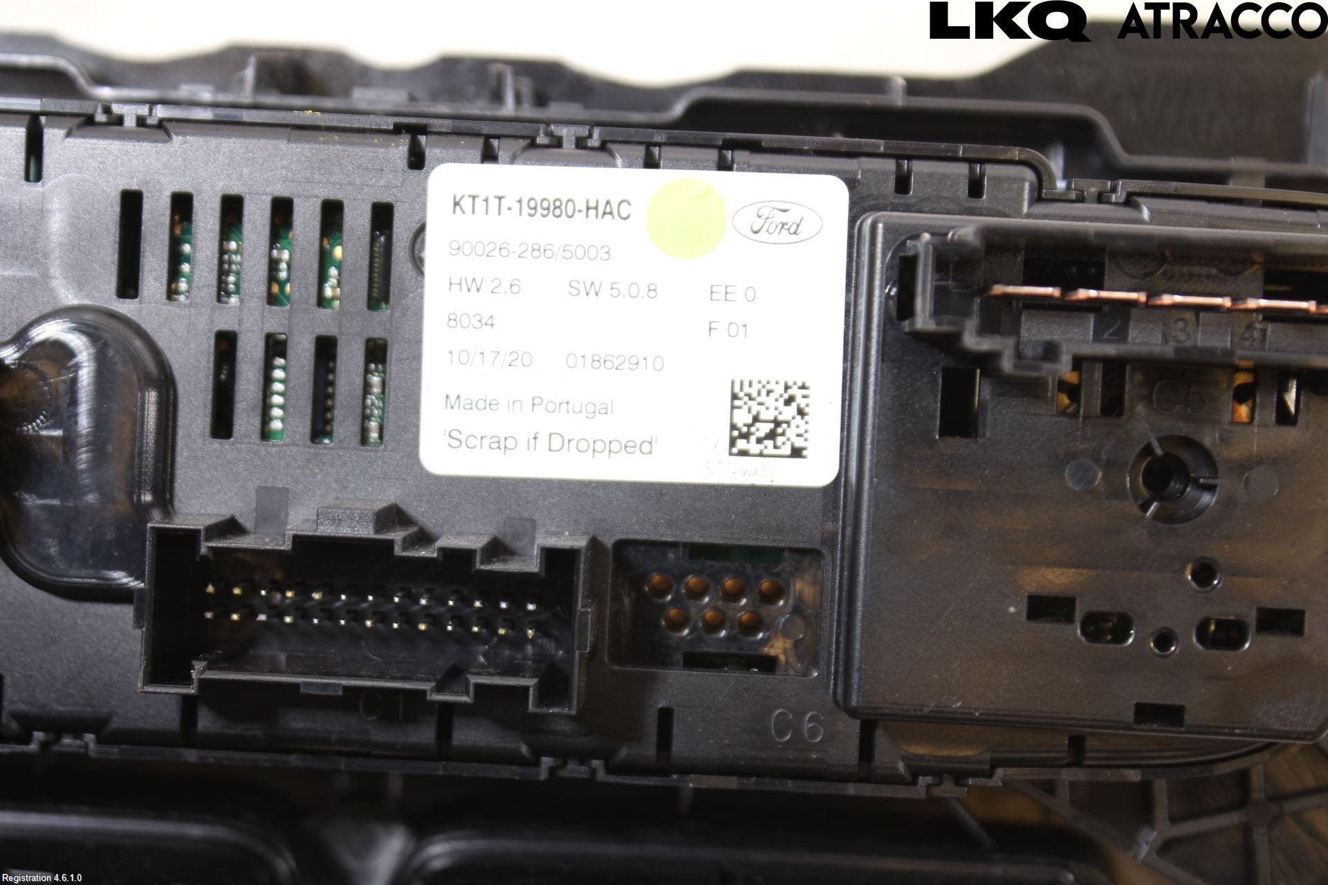 Ford TRANSIT/TOURNEO CONNECT 13-22 Ac Styrenhet Ac Manöveren