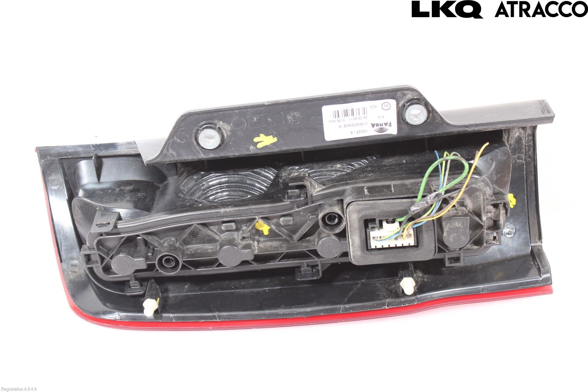 Peugeot BIPPER Bakljus Höger