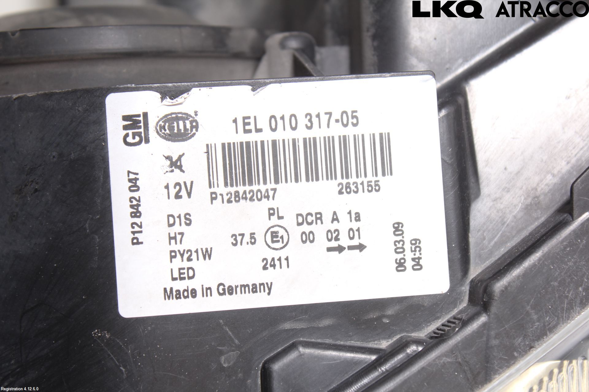 Saab 9-3 VER2/VER3 08-15 Strålkastare Vänster