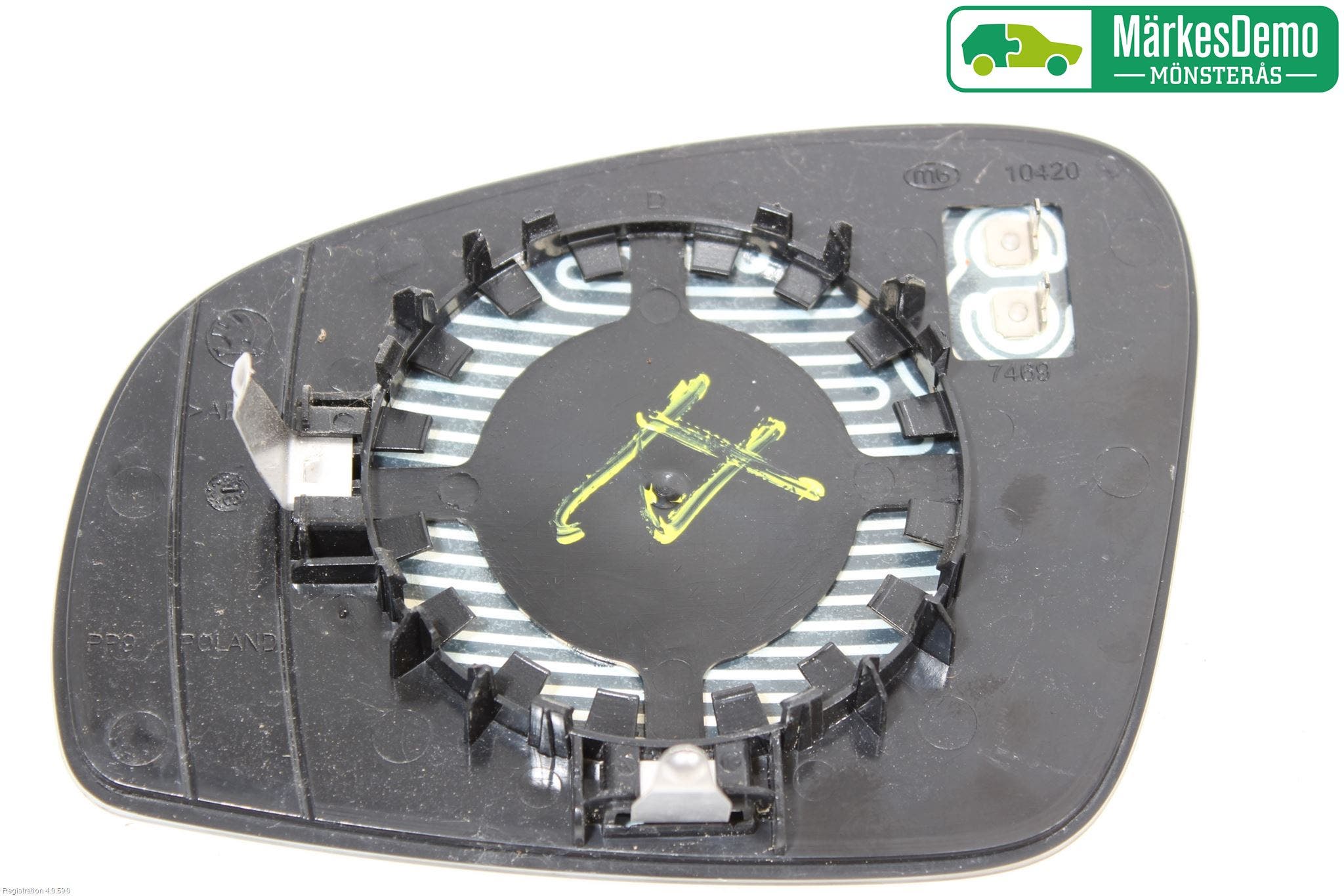 Skoda FABIA 07-14 Spegelglas Hö