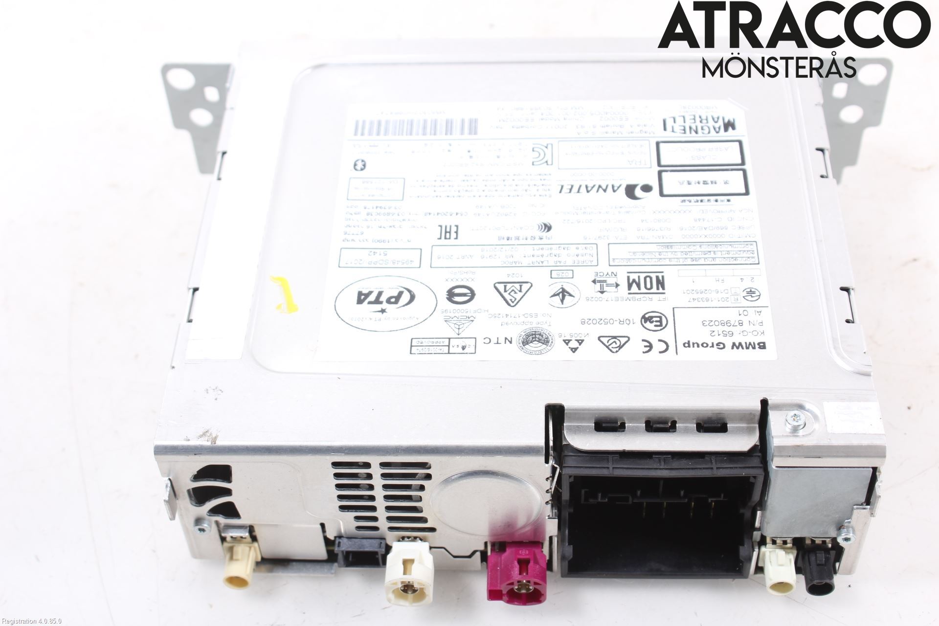 BMW 3 F30/F31/F80 12-19 Radio