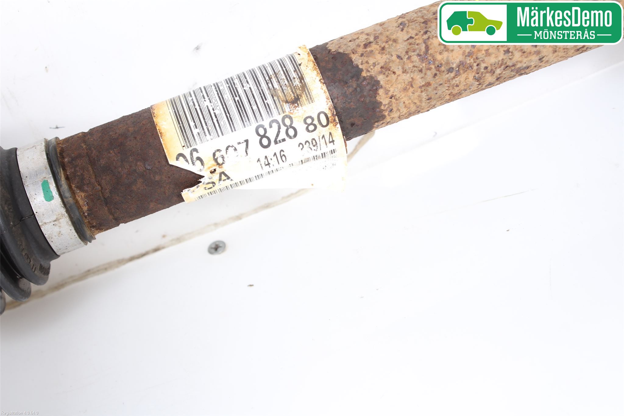 Citroen BERLINGO 08-18 Drivaxel Fram Höger