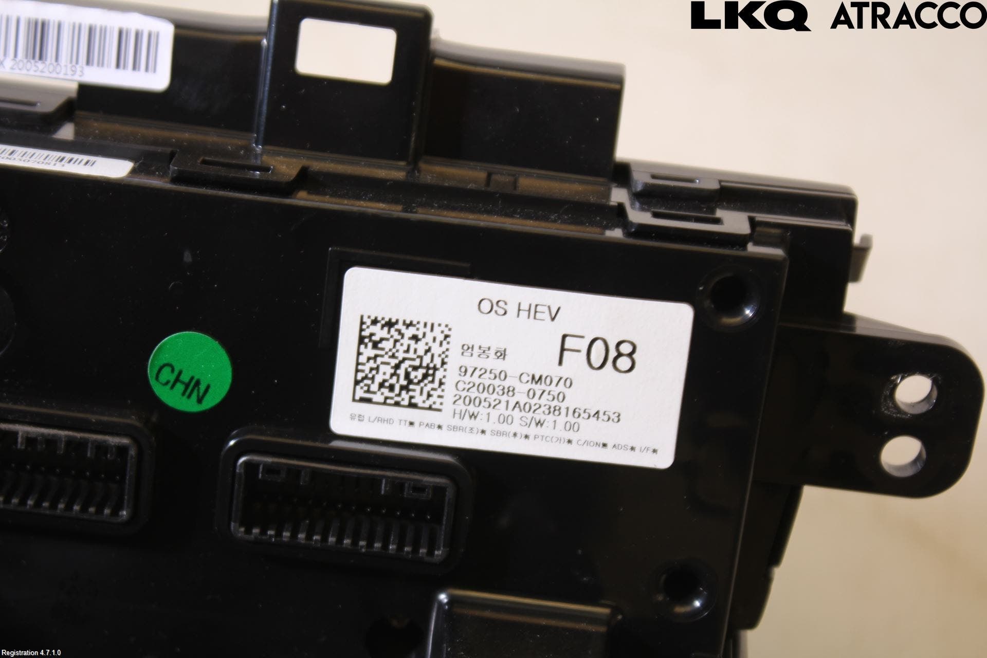 Hyundai KONA/ELECTRIC OS 18-23 Ac Styrenhet Ac Manöveren