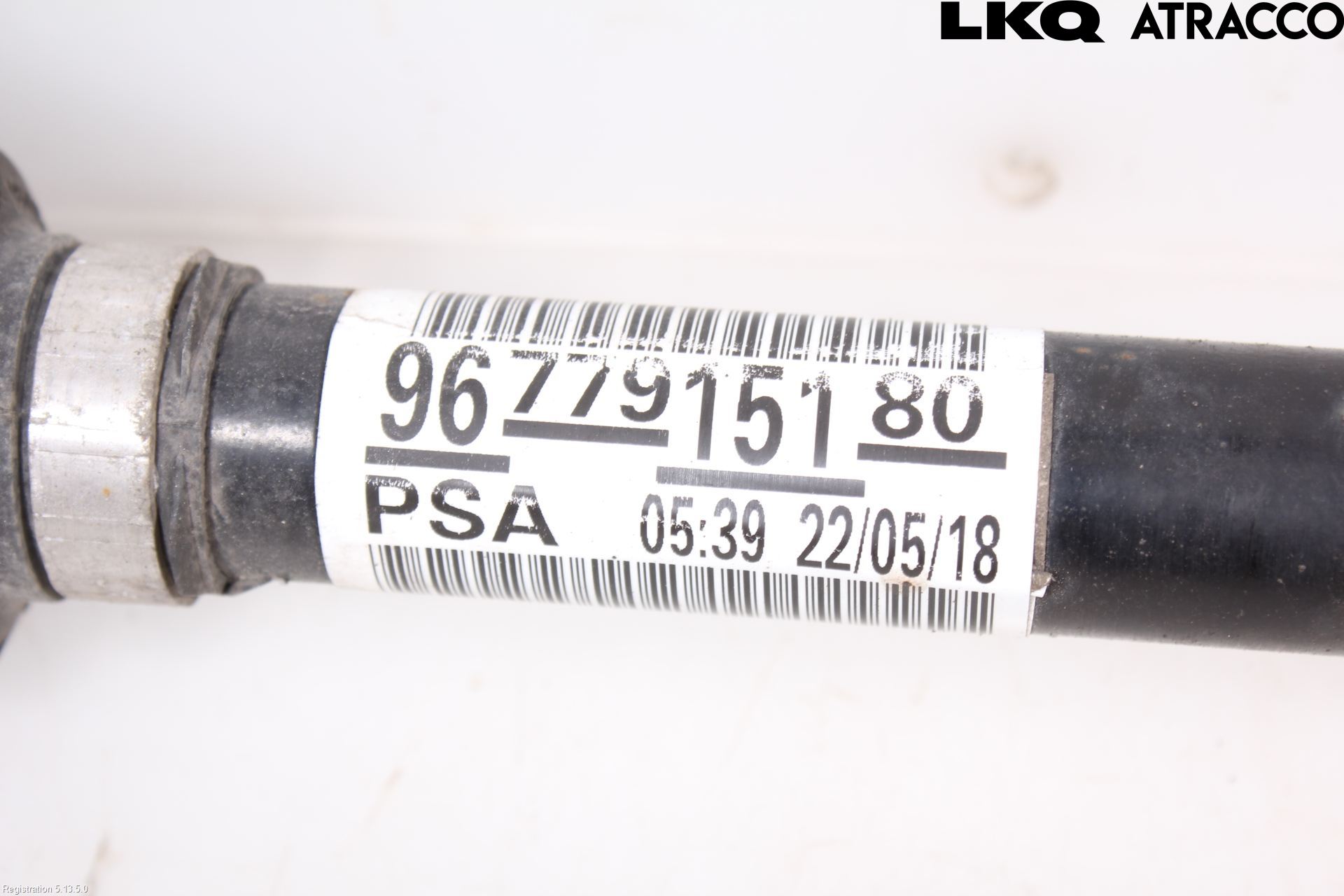 Peugeot 3008 17-24 Drivaxel Fram Vänster