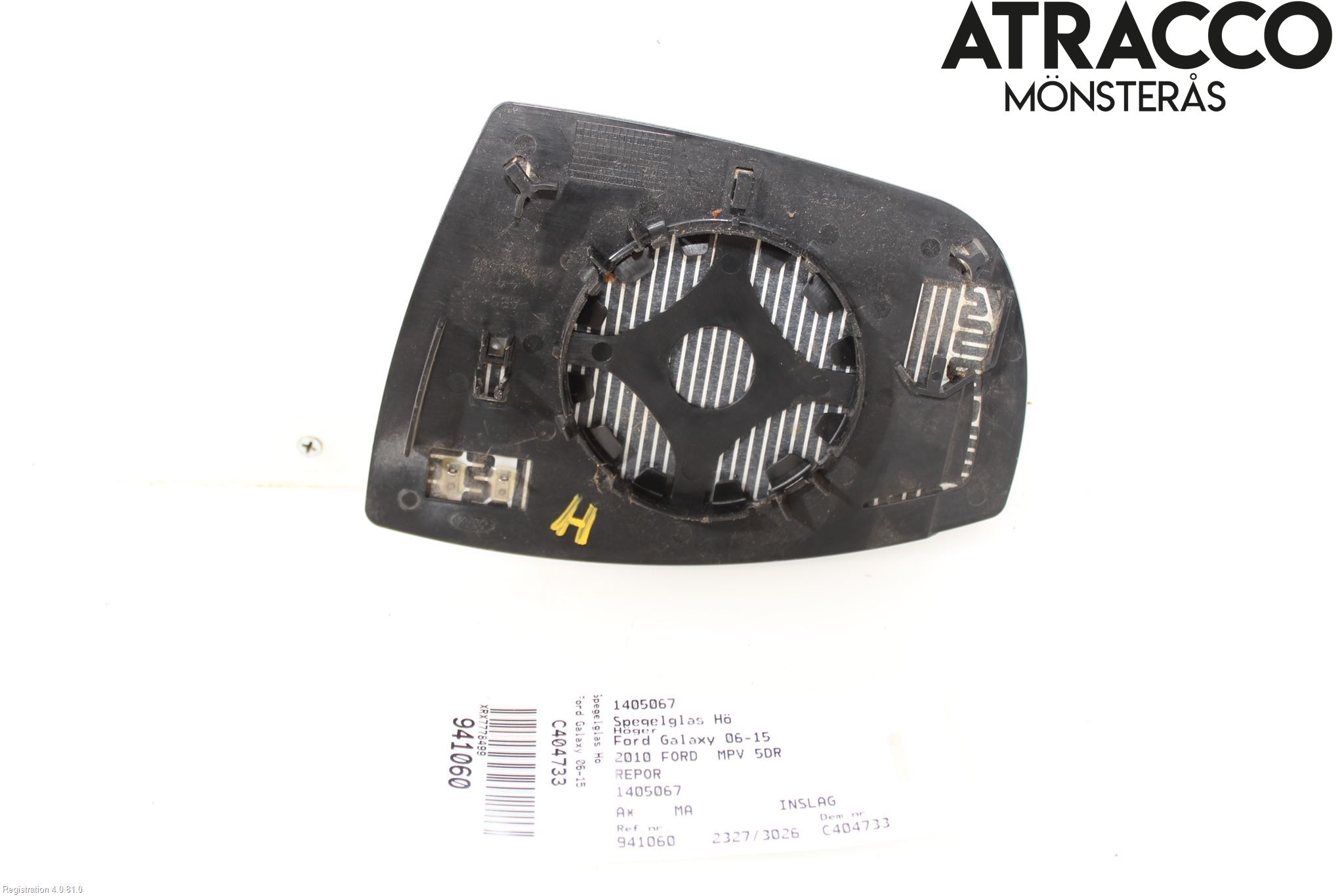 Ford GALAXY 06-15 Spegelglas Hö