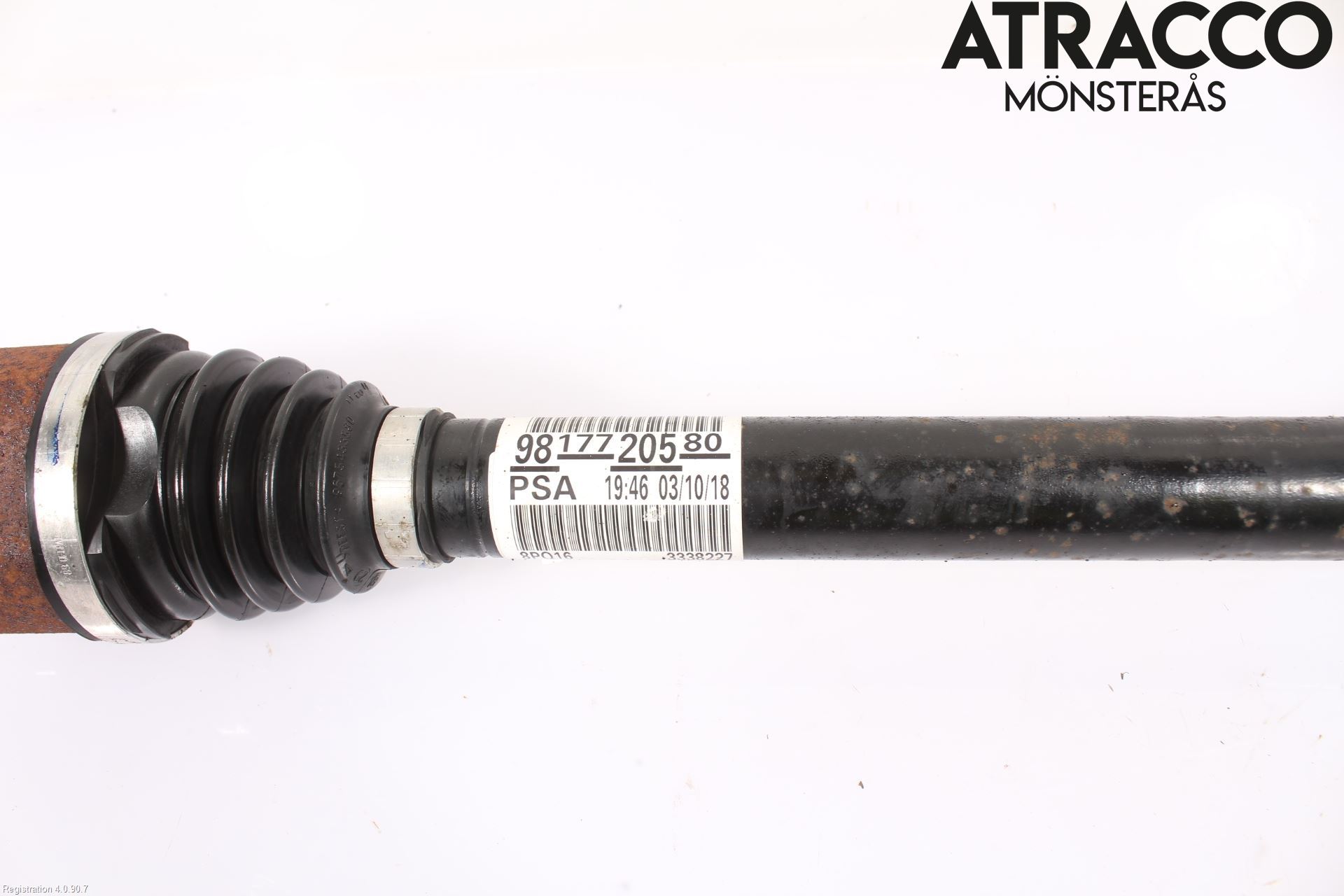 Peugeot EXPERT/E-EXPERT 17- Drivaxel Fram Vänster
