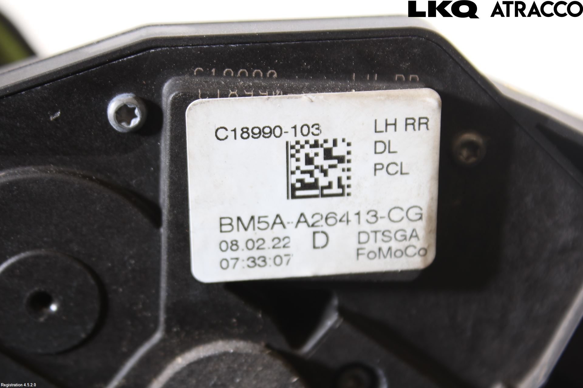 Ford MONDEO 15-22 Låskista-Dörrlås