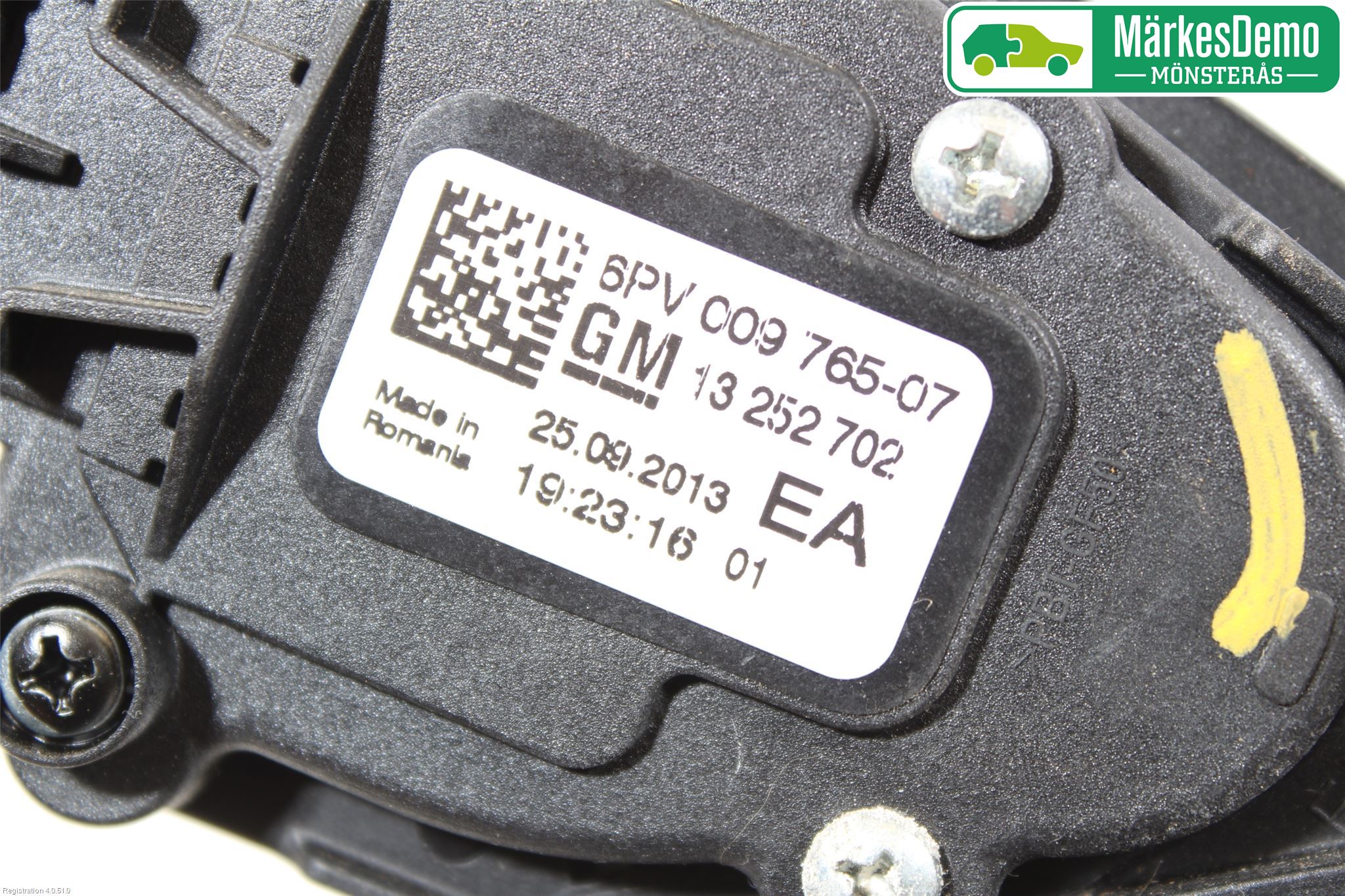 Opel ASTRA J 10-15 Gaspedal