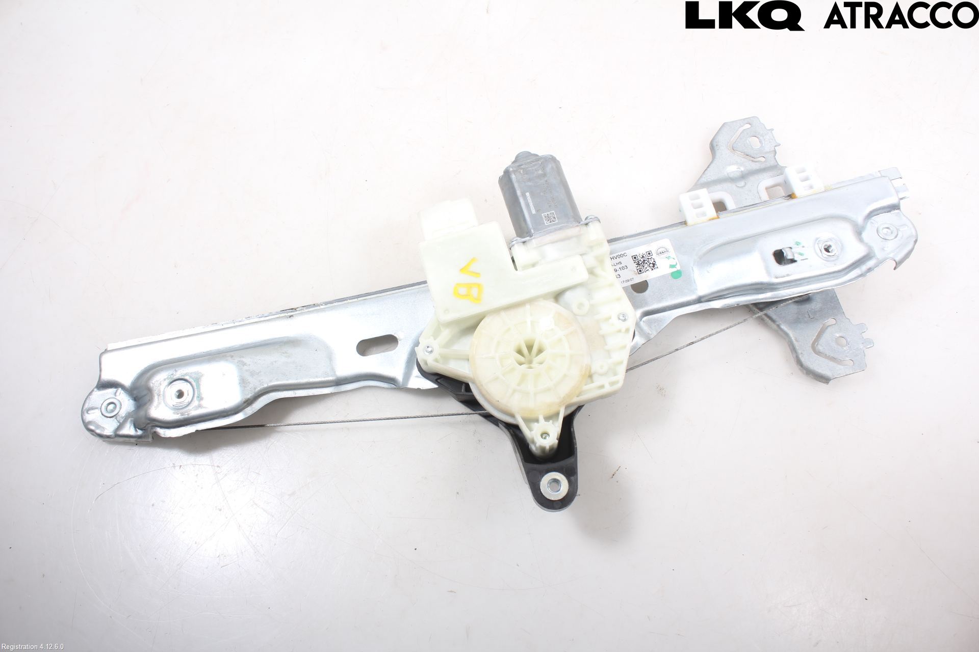 Nissan QASHQAI 17-21 Fönsterhiss El Kompl