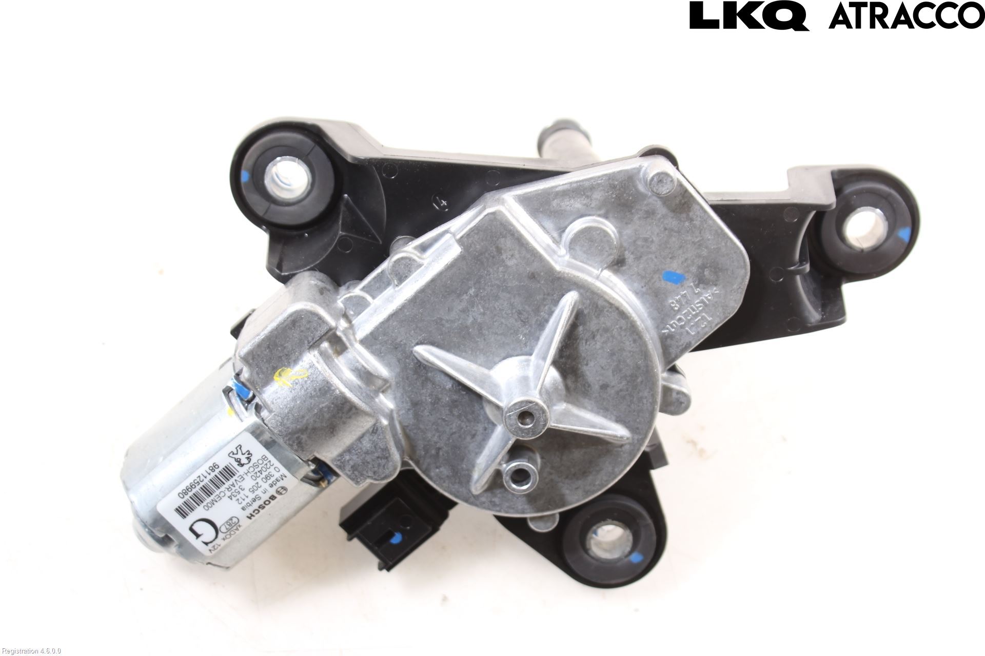 Citroen C5 AIRCROSS 19- Torkarmotor Baklucka