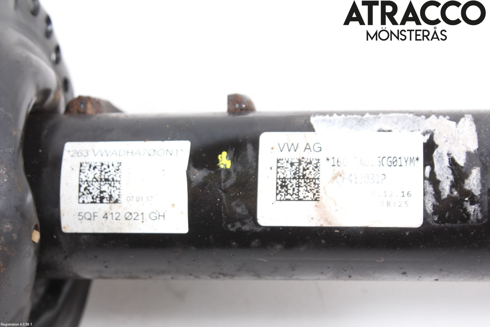 Volkswagen VW TIGUAN 16-24 Fjäderben Fram Höger