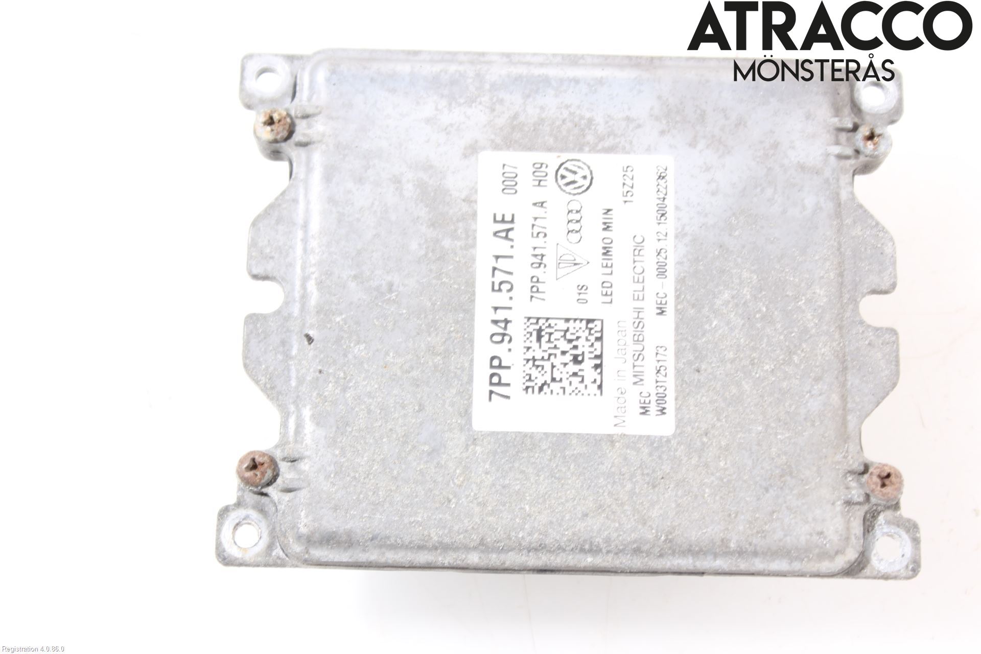 Volkswagen VW PASSAT 15-19 Styrenhet Strålkastare