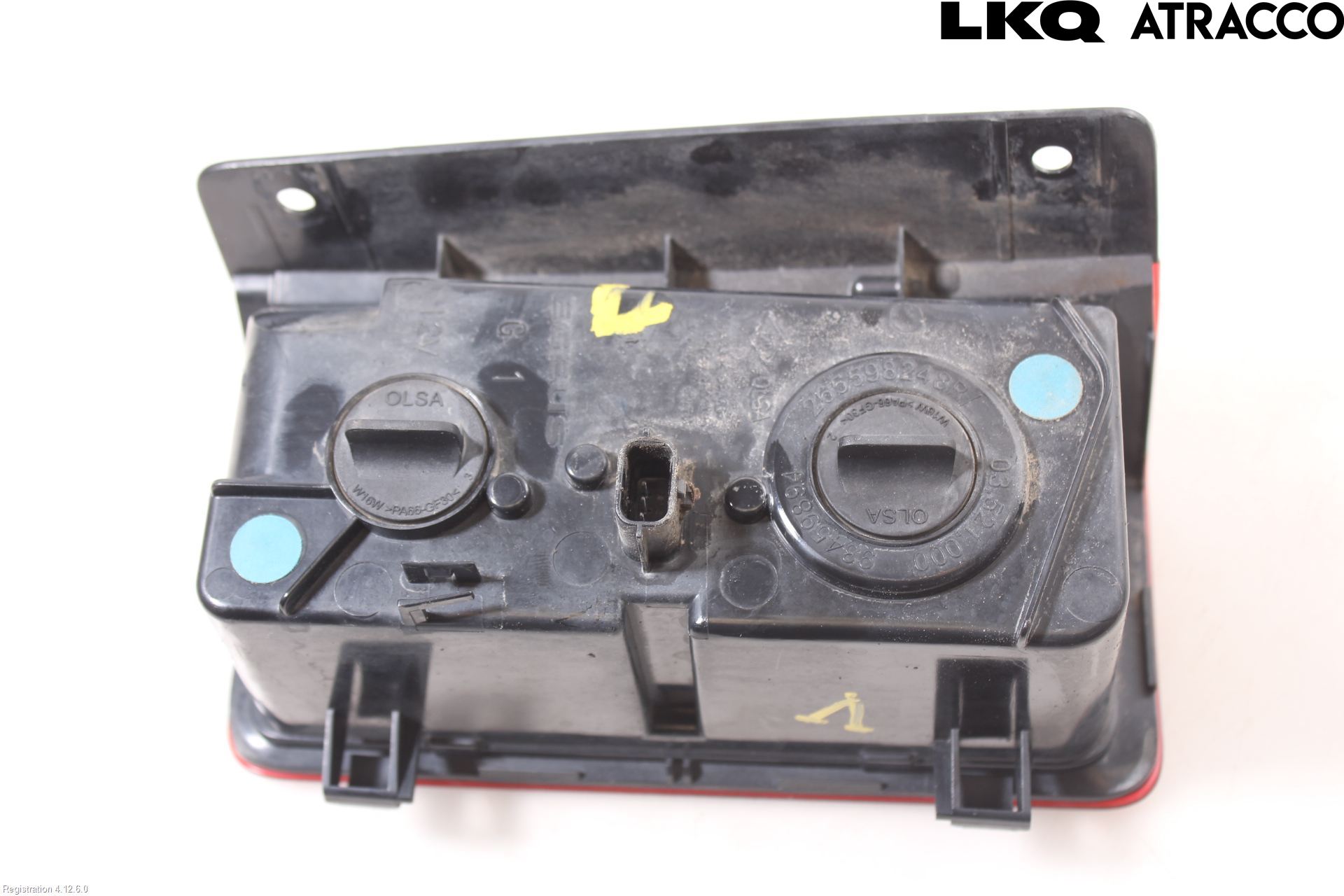 Opel VIVARO 15-19 Dimljus/Reflex Bak