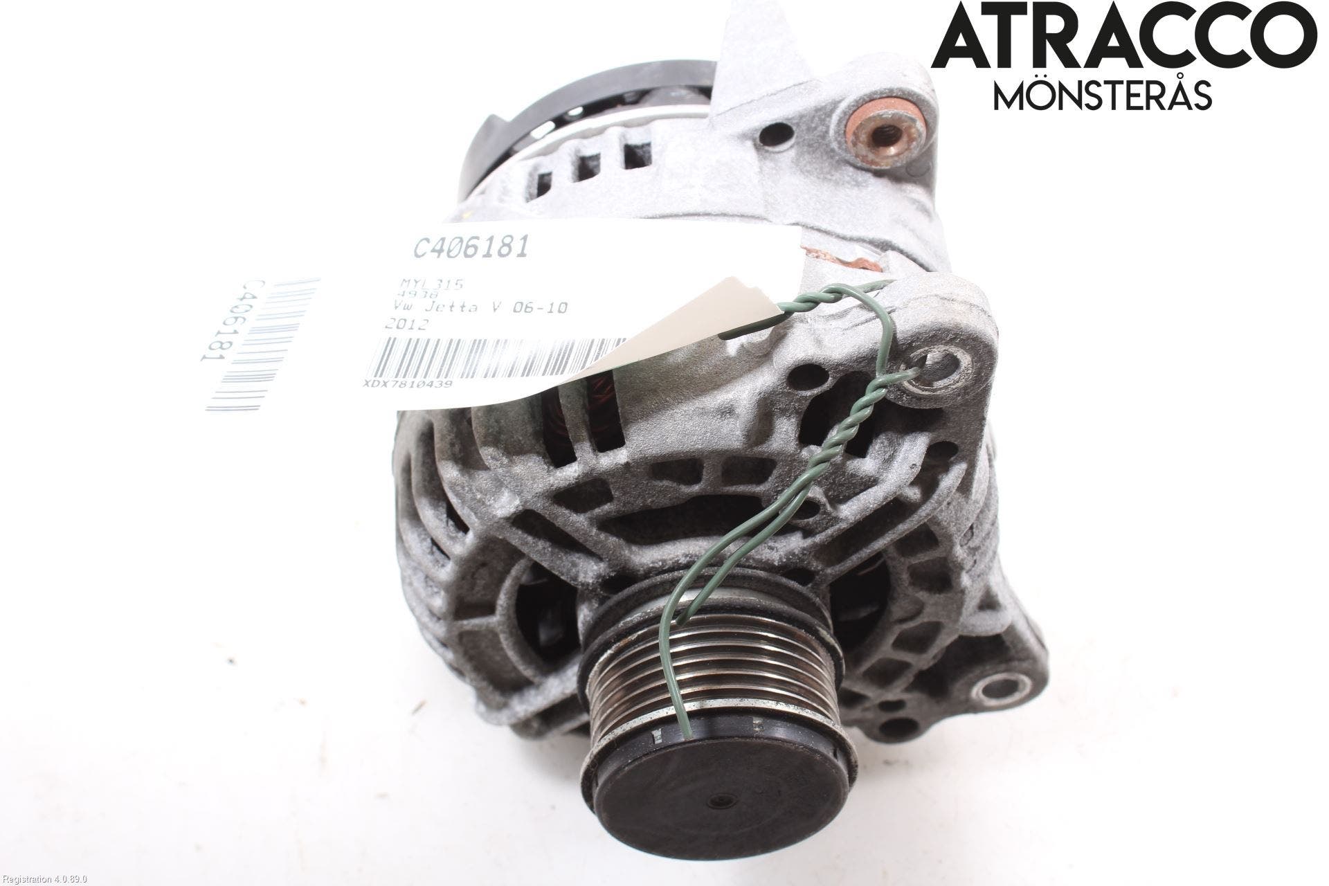 Volkswagen VW JETTA V 06-10 Generator