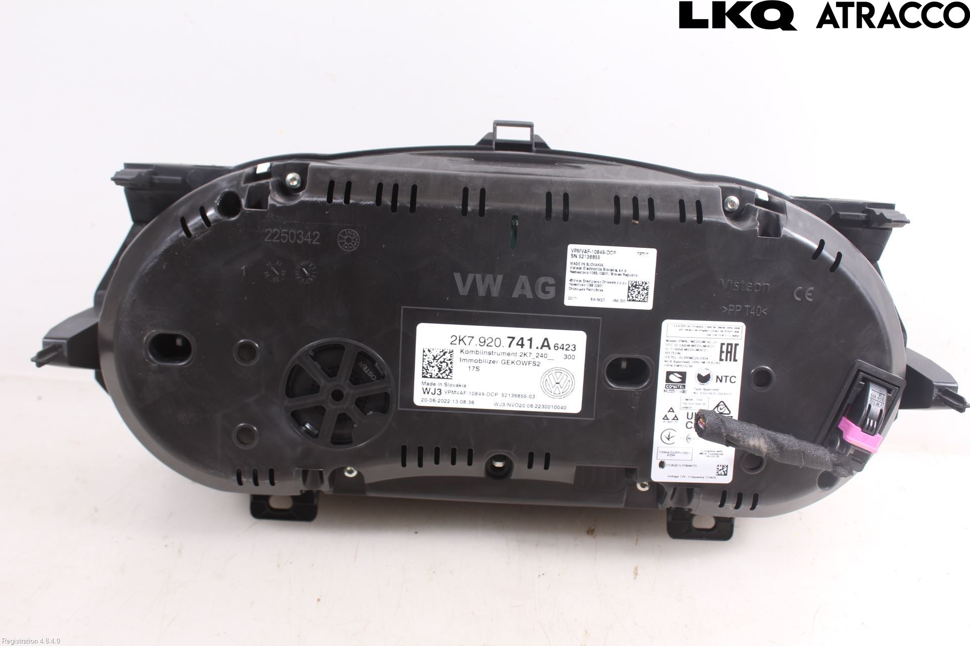 Volkswagen VW CADDY 21- Instrument Komb