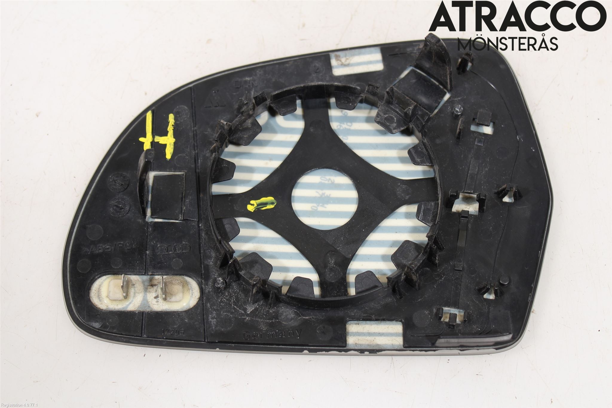 Audi A4/S4 08-11 Spegelglas Hö